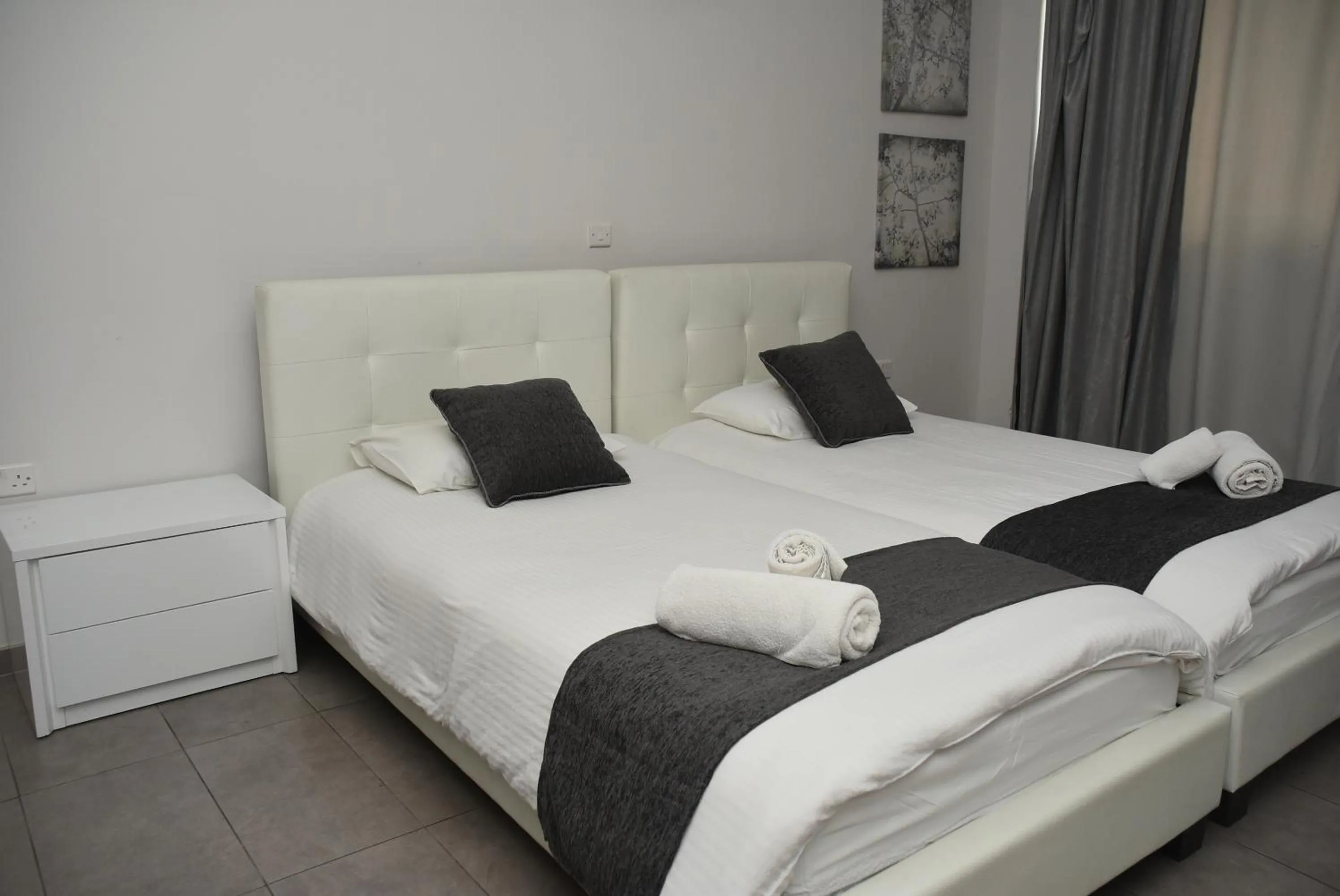 Bed in Rimon Cyprus Israeli Kosher Rooms