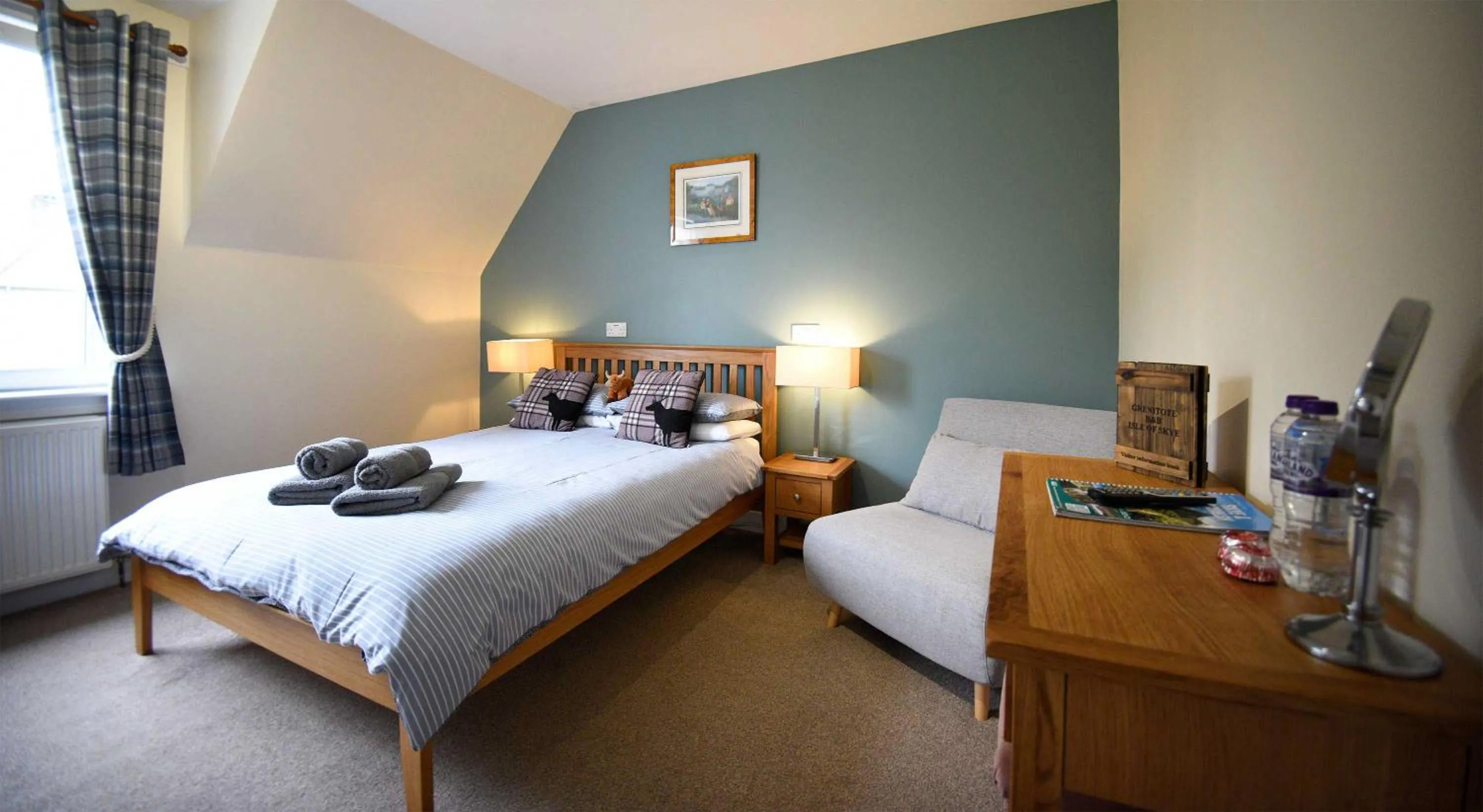 Bedroom in Grenitote B&B