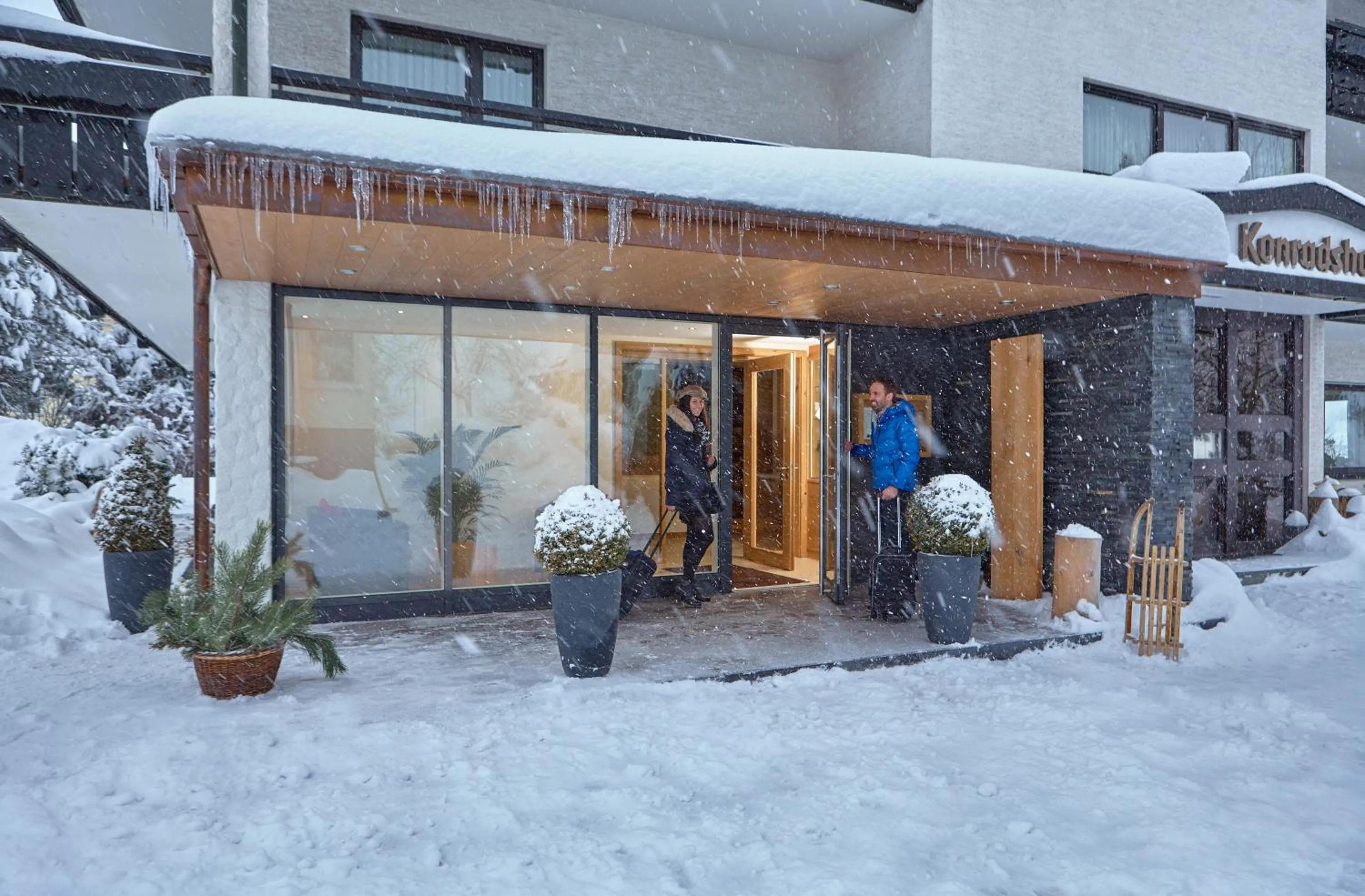 Property building in Hotel Konradshof