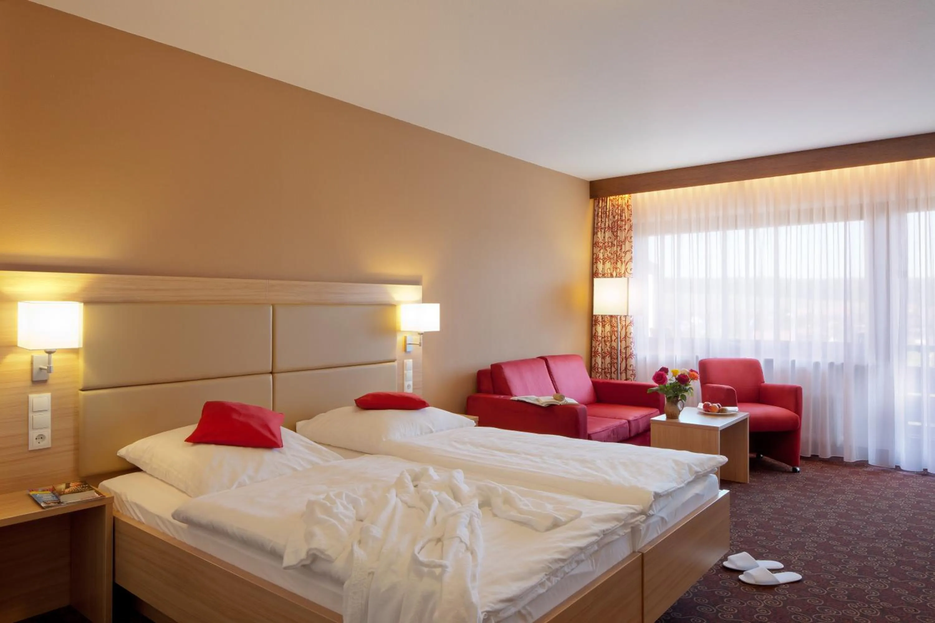 Photo of the whole room, Bed in Hotel Konradshof