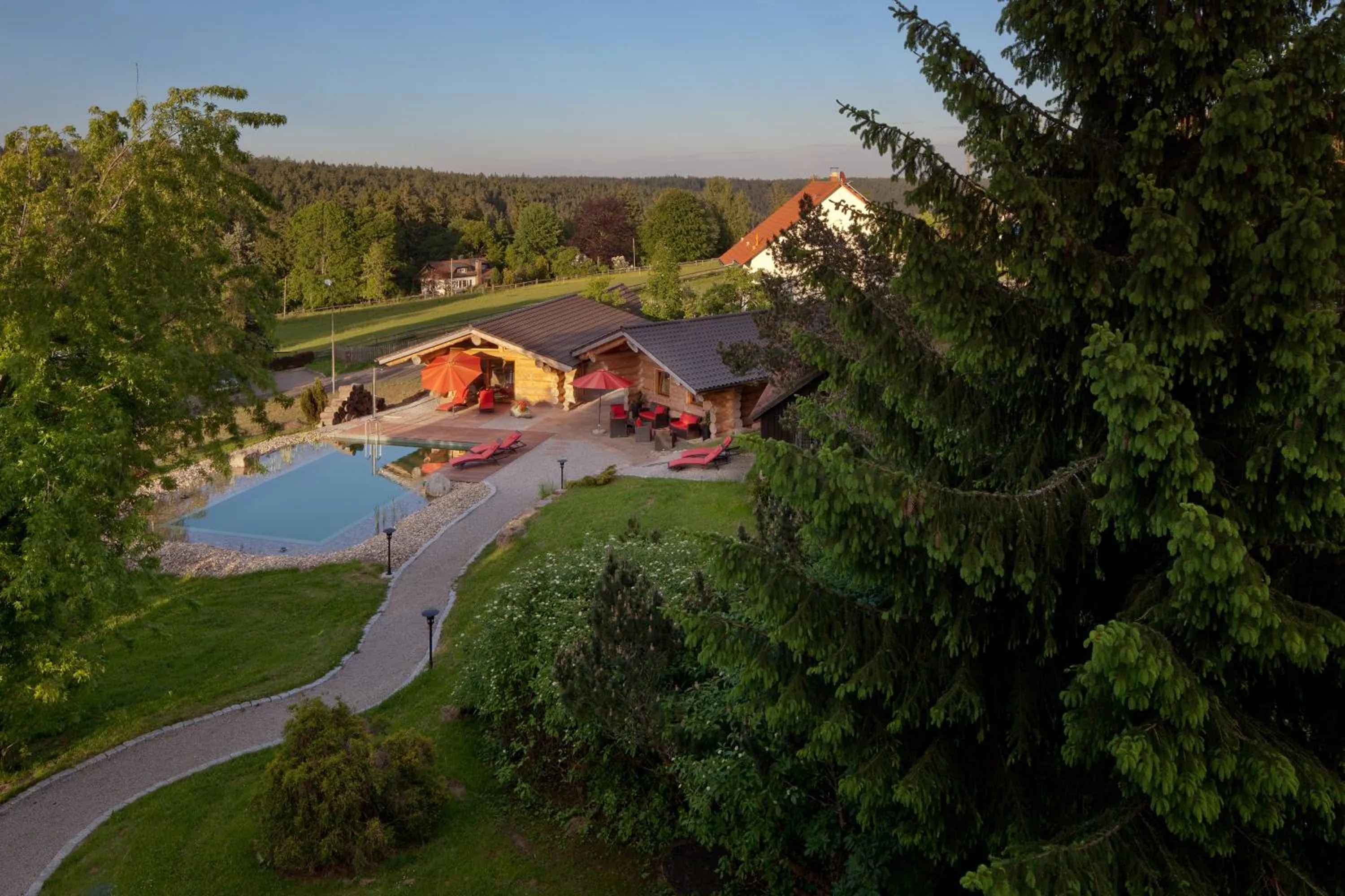Bird's eye view in Hotel Konradshof