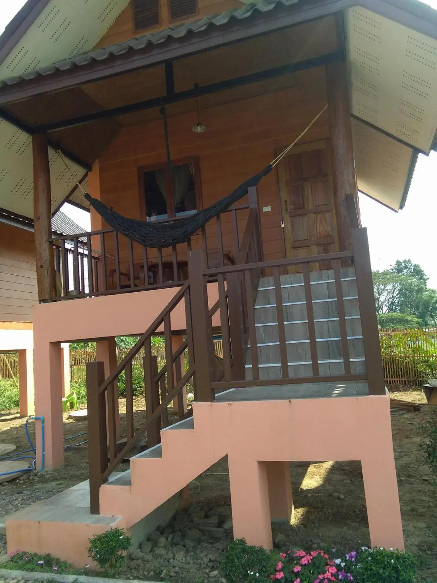 Standard Twin Room with Garden View with Fan in Pai Smilehouse Standard Twin Room with Garden View with Fan in Pai Smilehouse