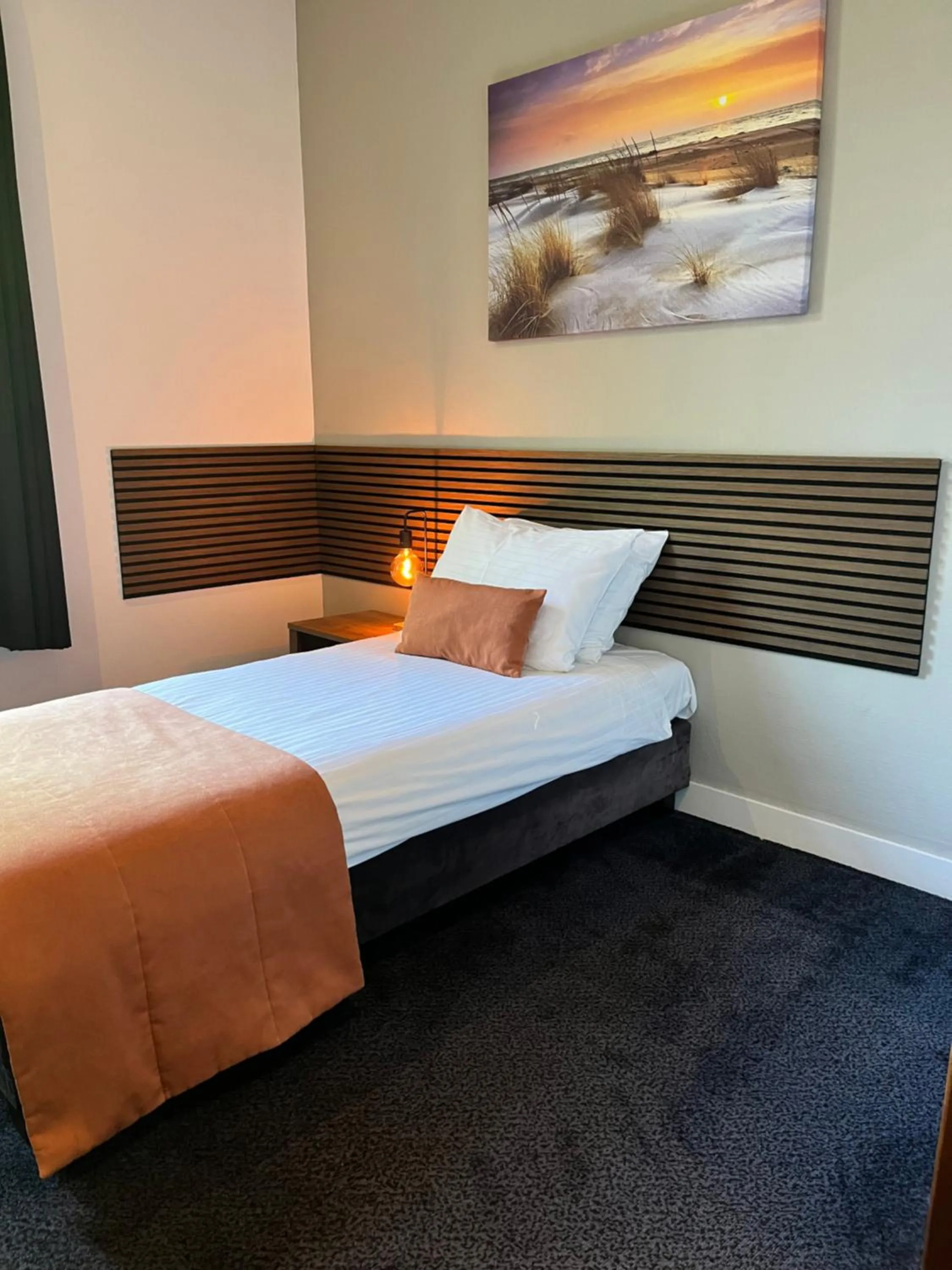 Bed in Hotel De Roode Leeuw Terborg