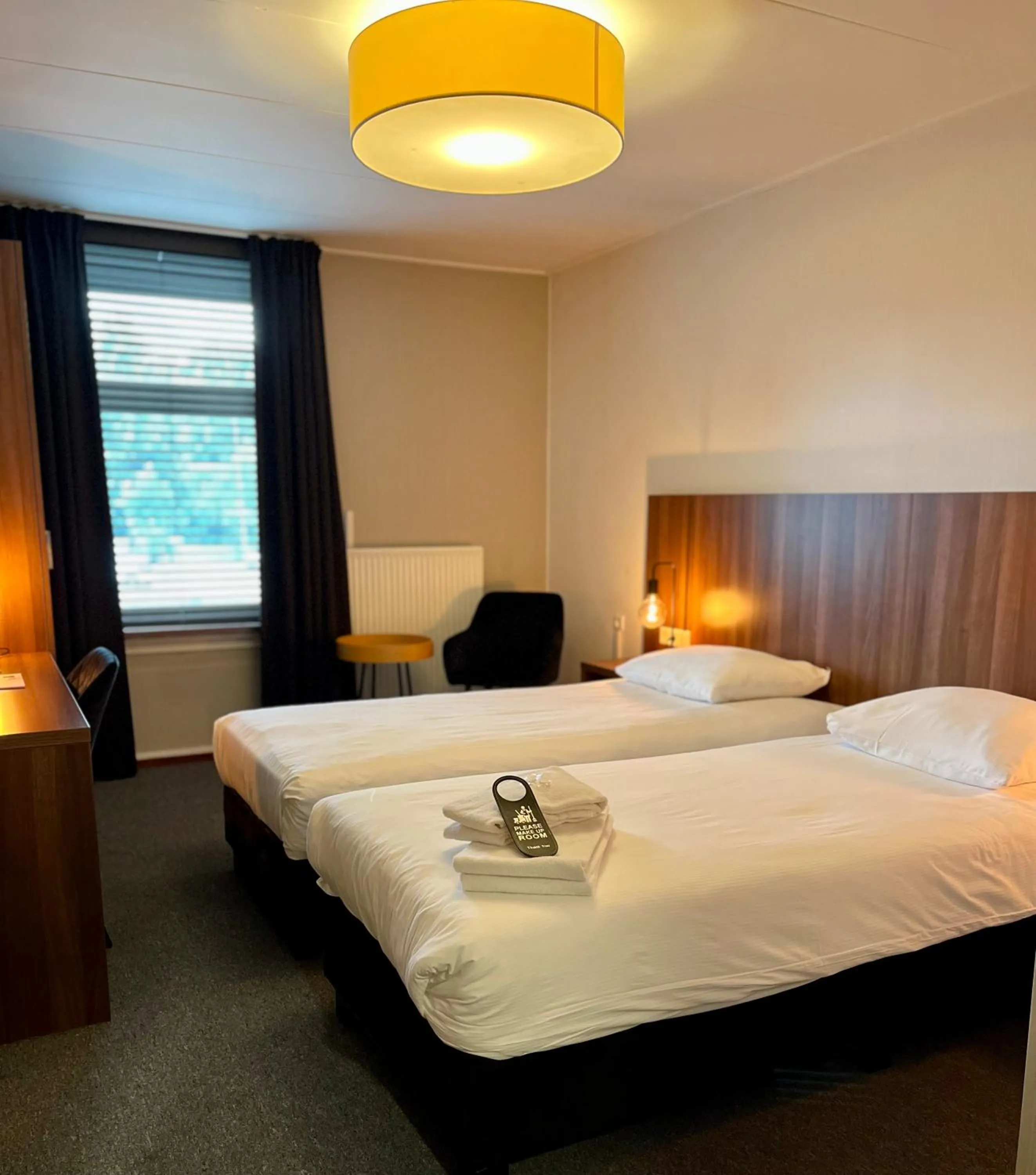 Bed in Hotel De Roode Leeuw Terborg