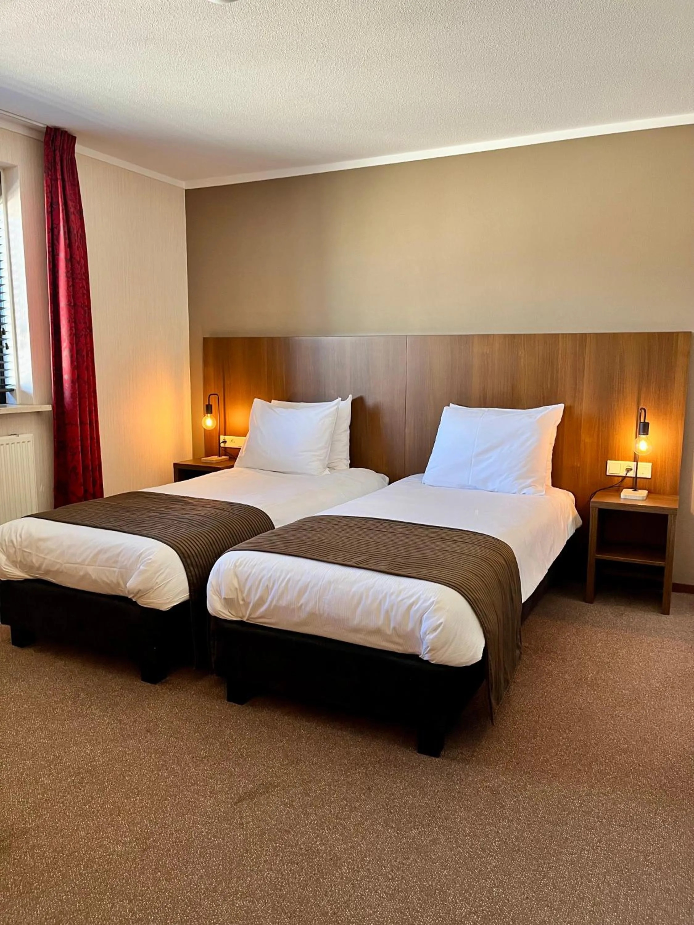 Bed in Hotel De Roode Leeuw Terborg