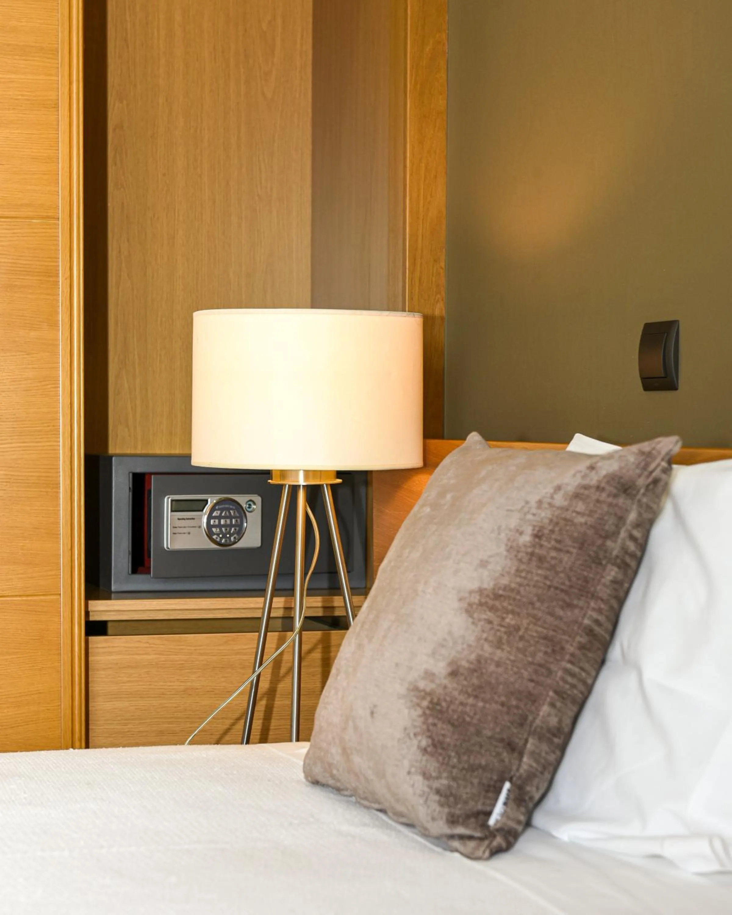 Bed in Dom Joao Hotel