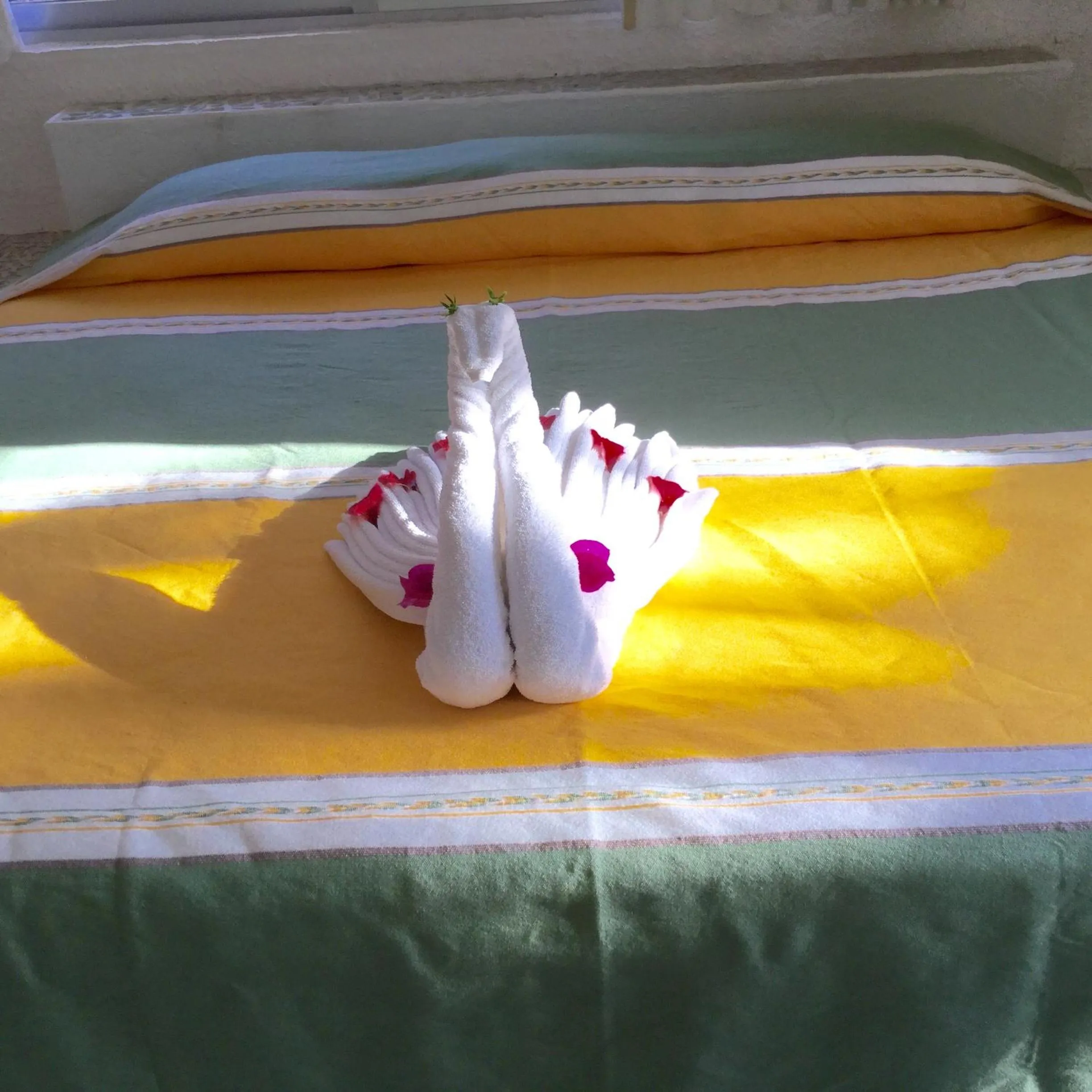 Bed in Hotel Club Akumal Caribe