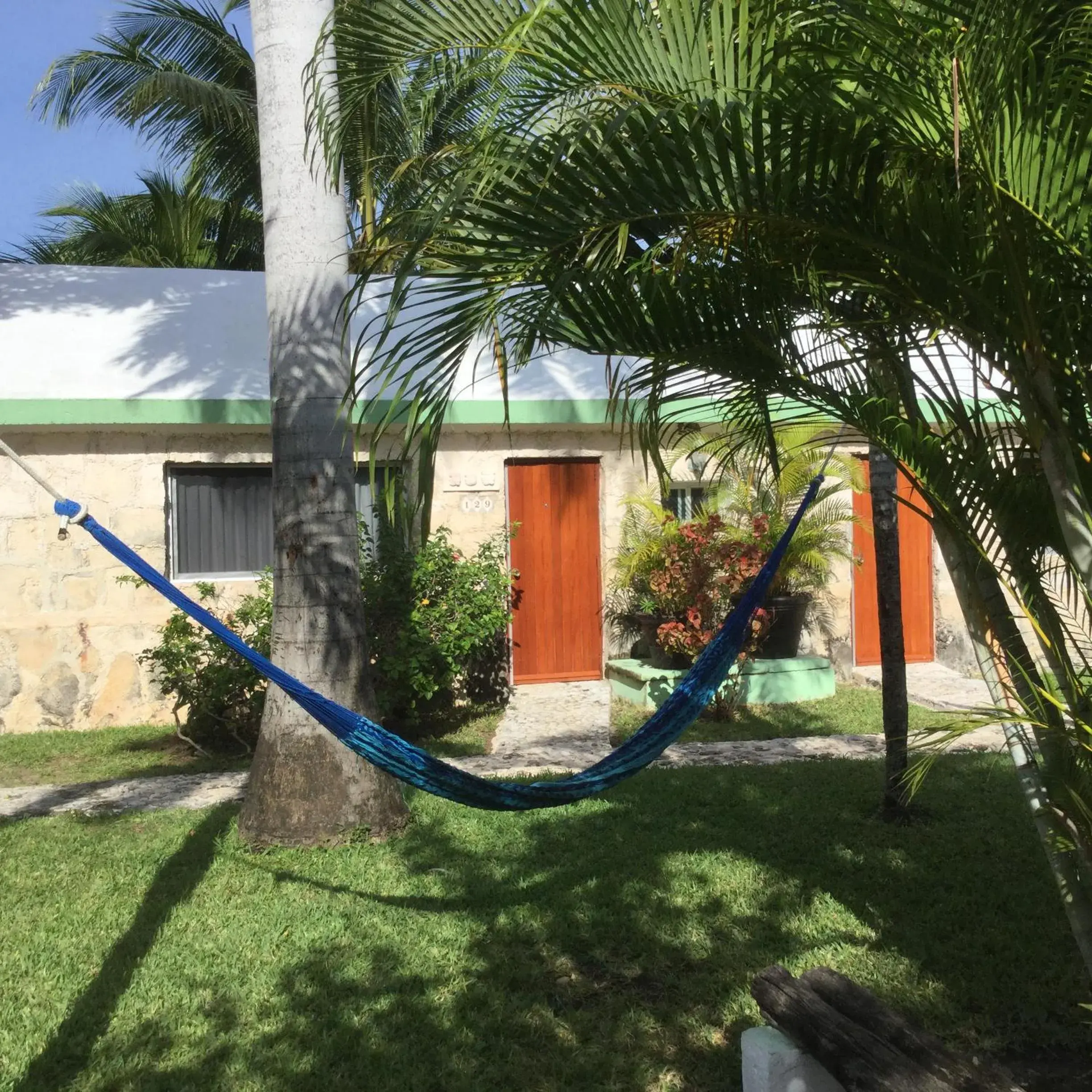 Garden view in Hotel Club Akumal Caribe Garden view in Hotel Club Akumal Caribe