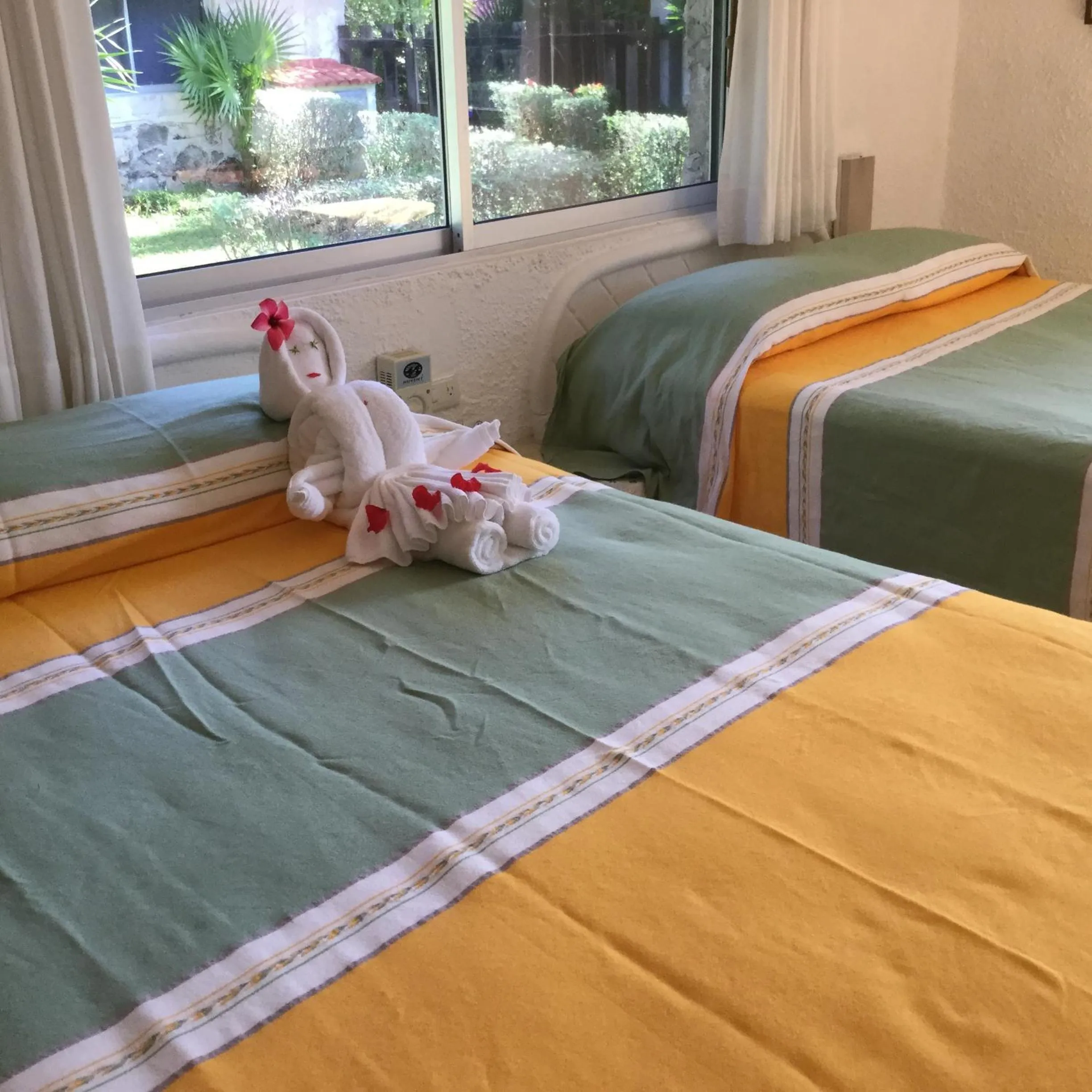 Day, Bed in Hotel Club Akumal Caribe