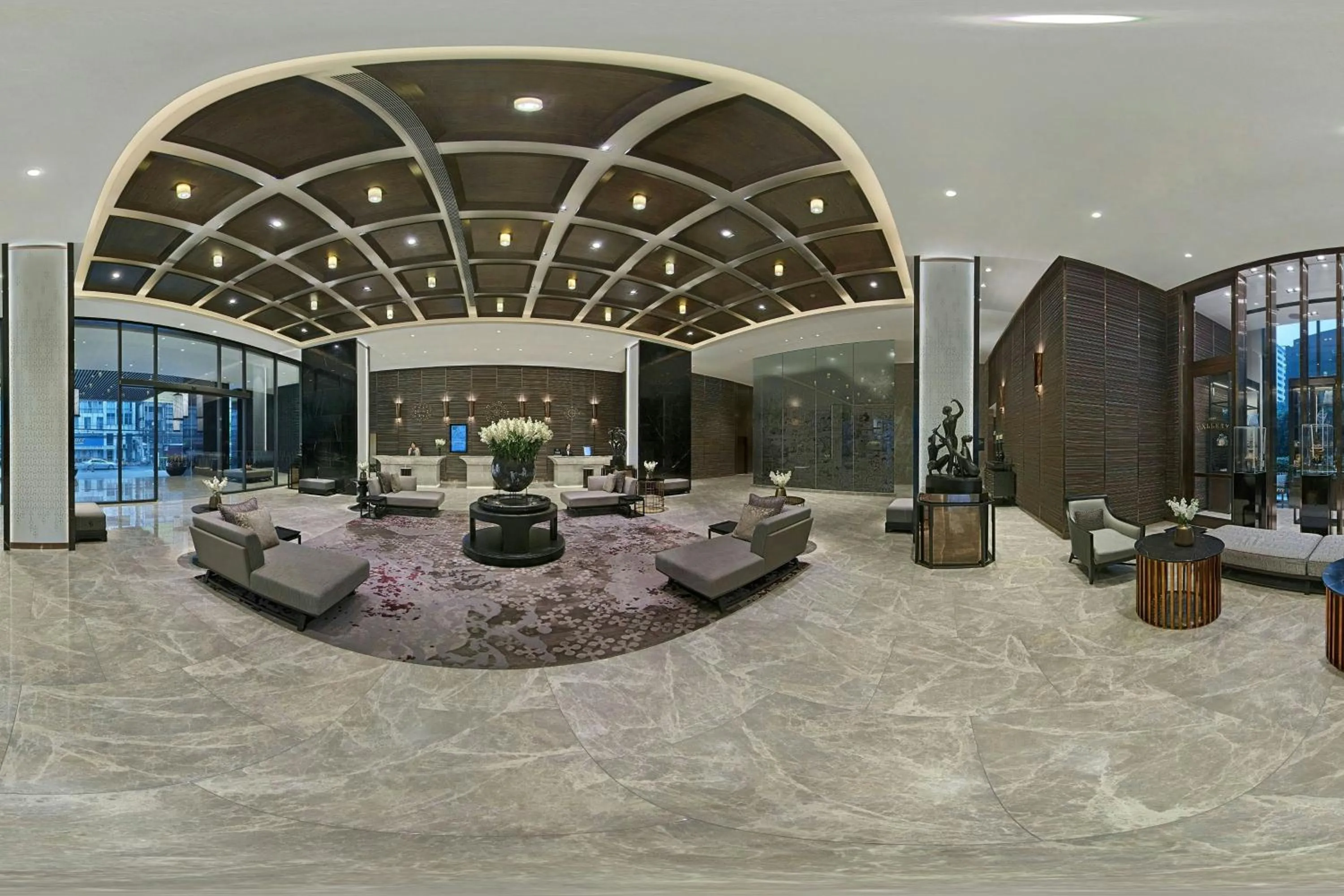 Lobby or reception in Bangkok Marriott Hotel The Surawongse