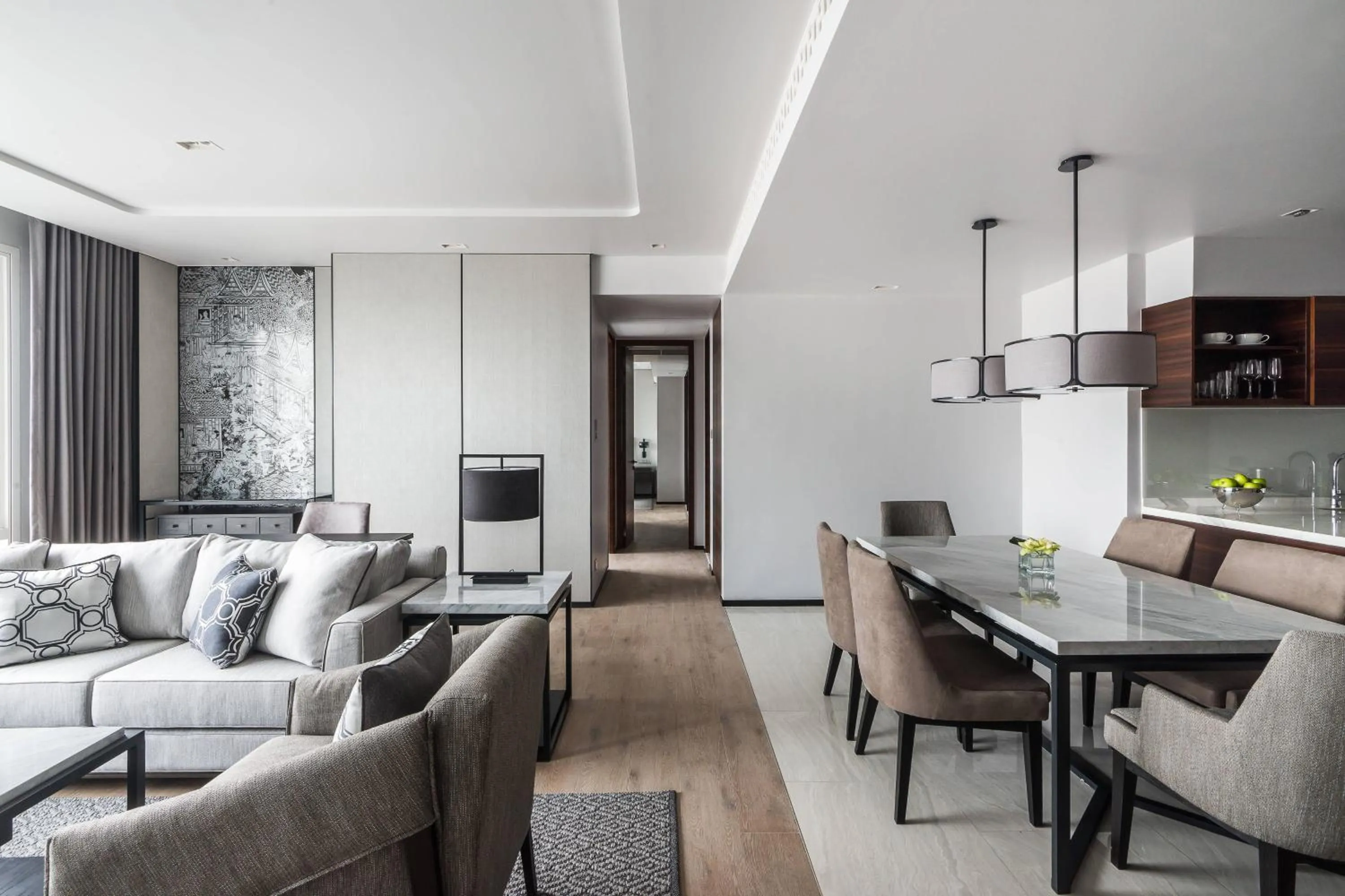 Bedroom in Bangkok Marriott Hotel The Surawongse