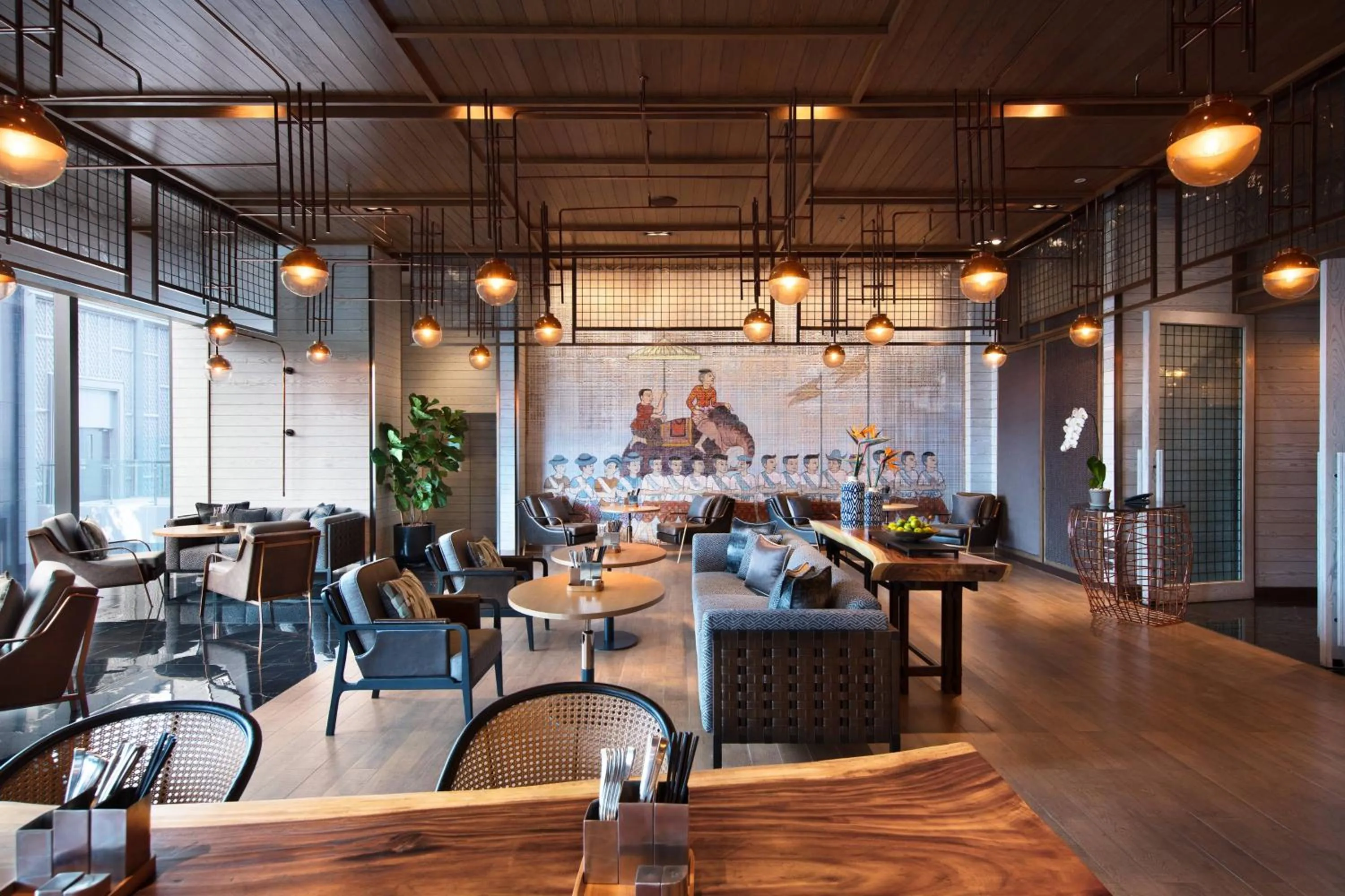 Lounge or bar in Bangkok Marriott Hotel The Surawongse