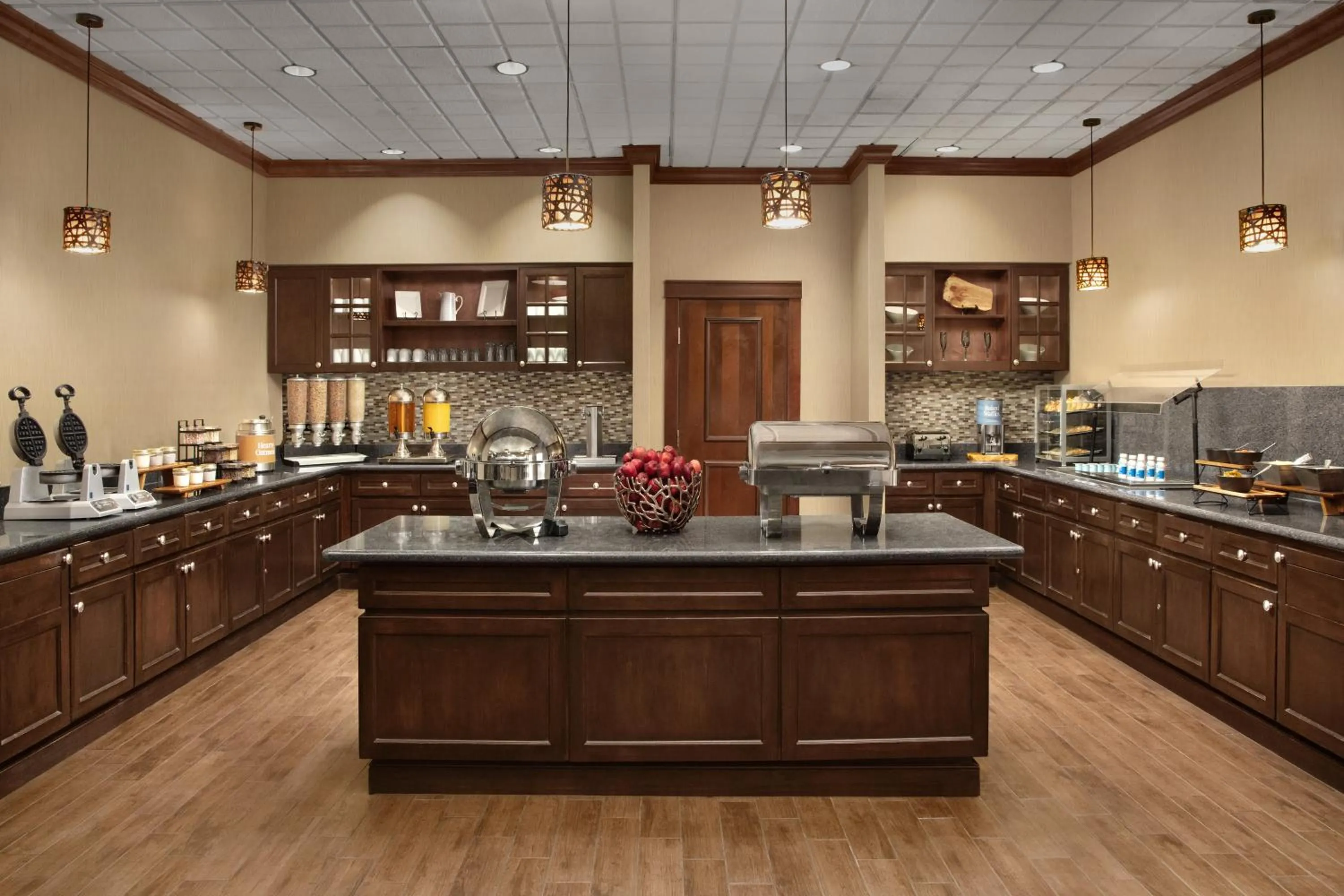 Buffet breakfast in Homewood Suites by Hilton Yuma