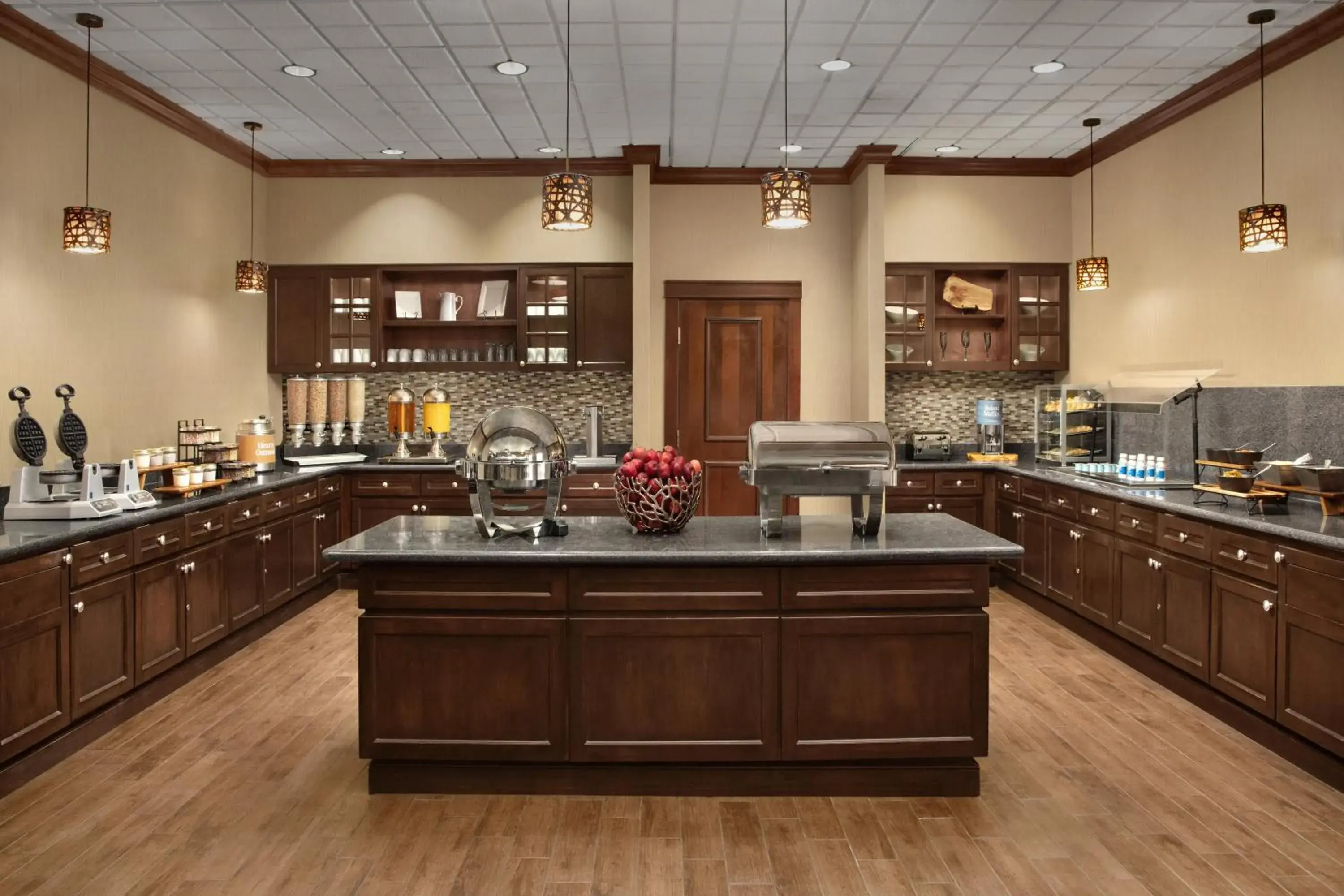 Buffet breakfast in Homewood Suites by Hilton Yuma Buffet breakfast in Homewood Suites by Hilton Yuma