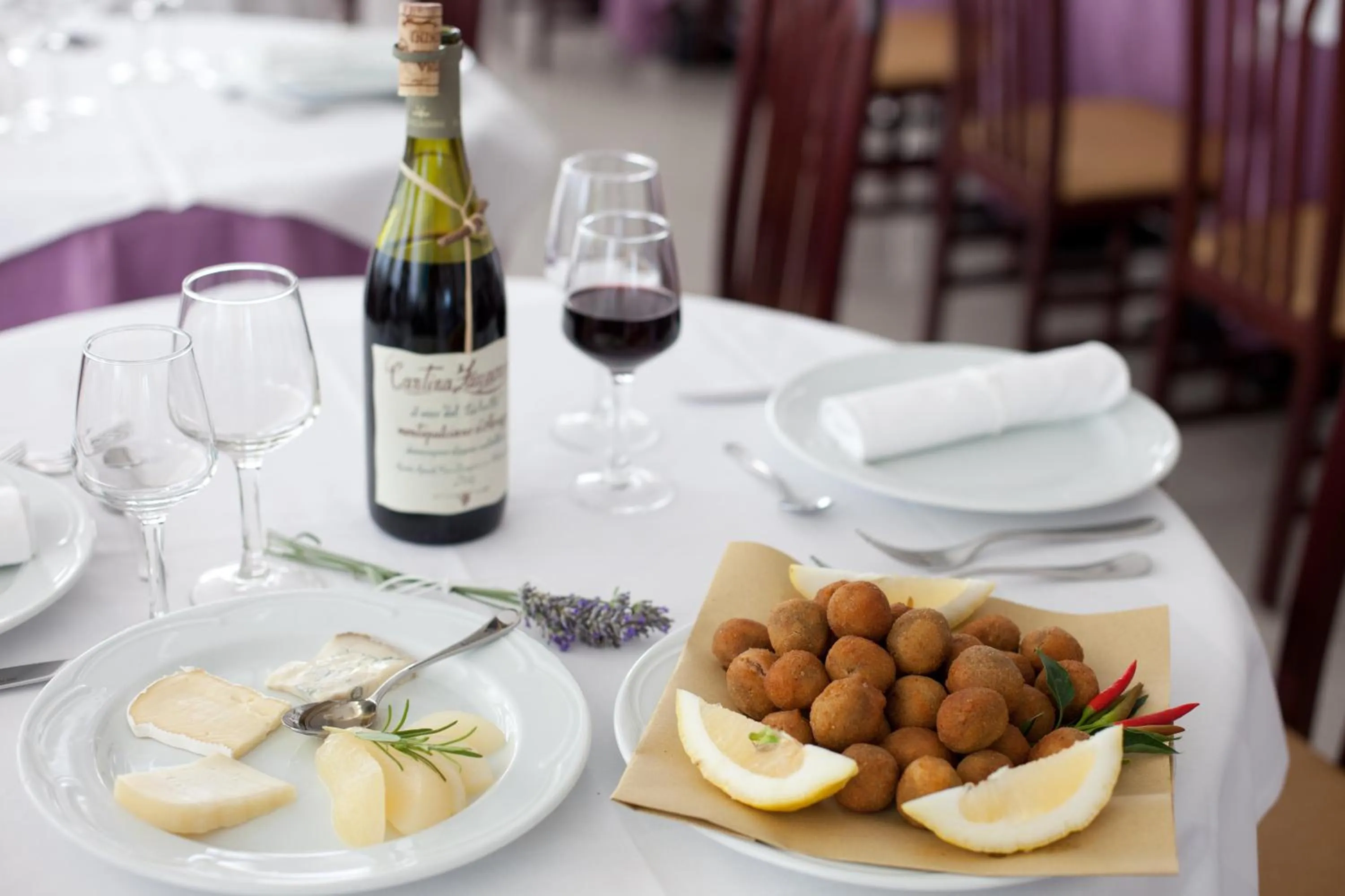 Lunch in Hotel Belvedere