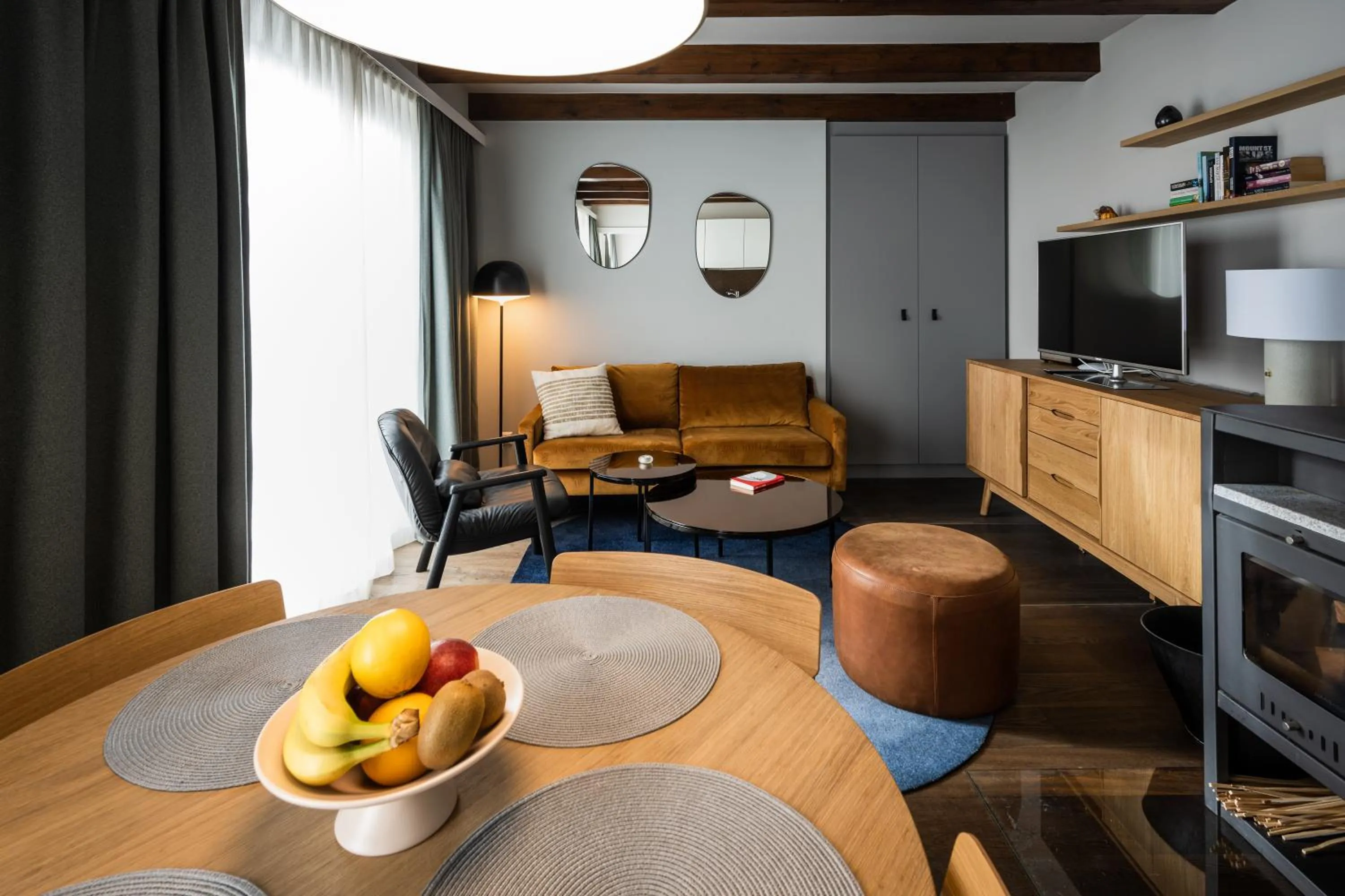 Living room in Exklusive Seeappartements beim Elfenhaus