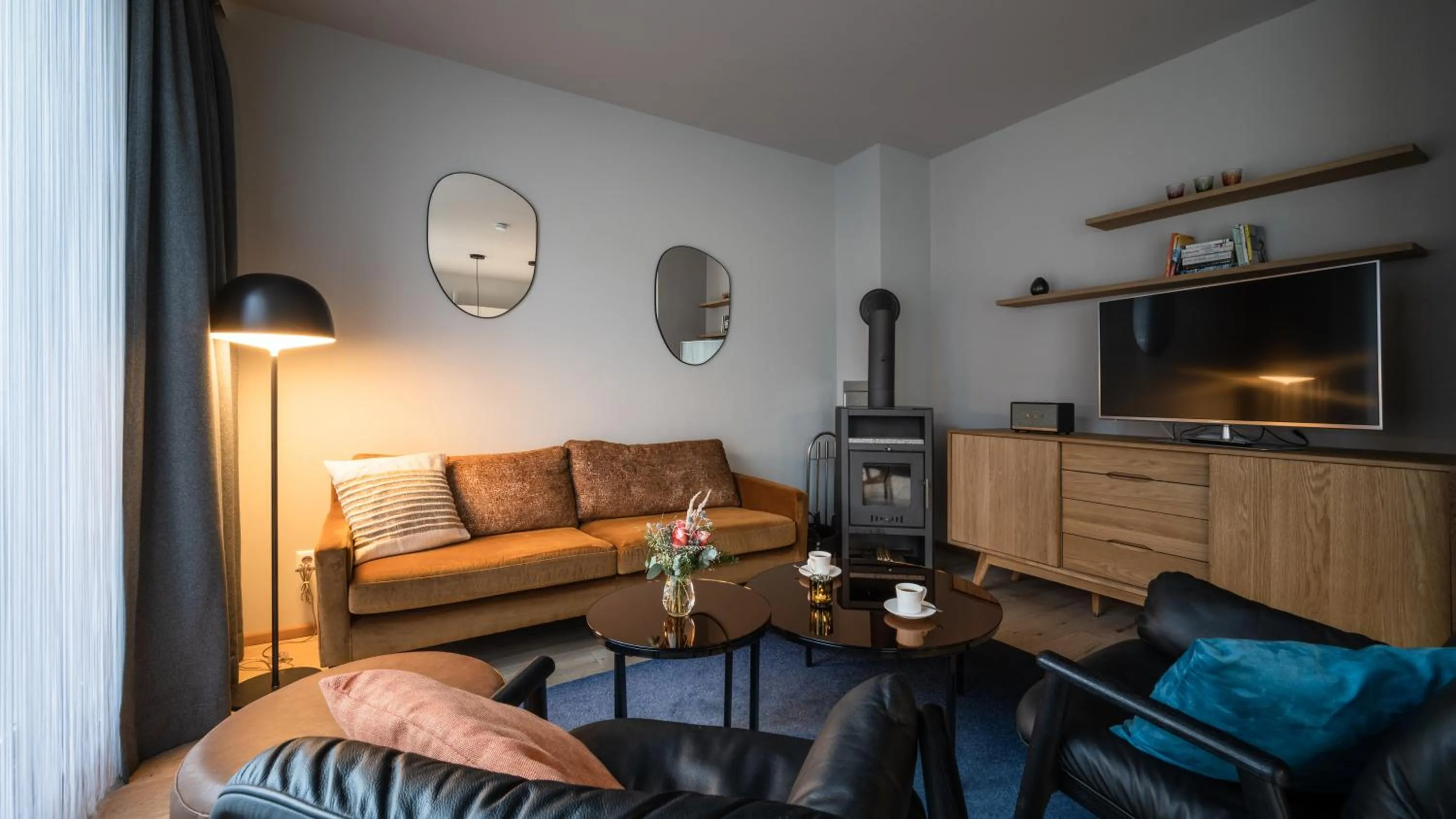 Living room in Exklusive Seeappartements beim Elfenhaus