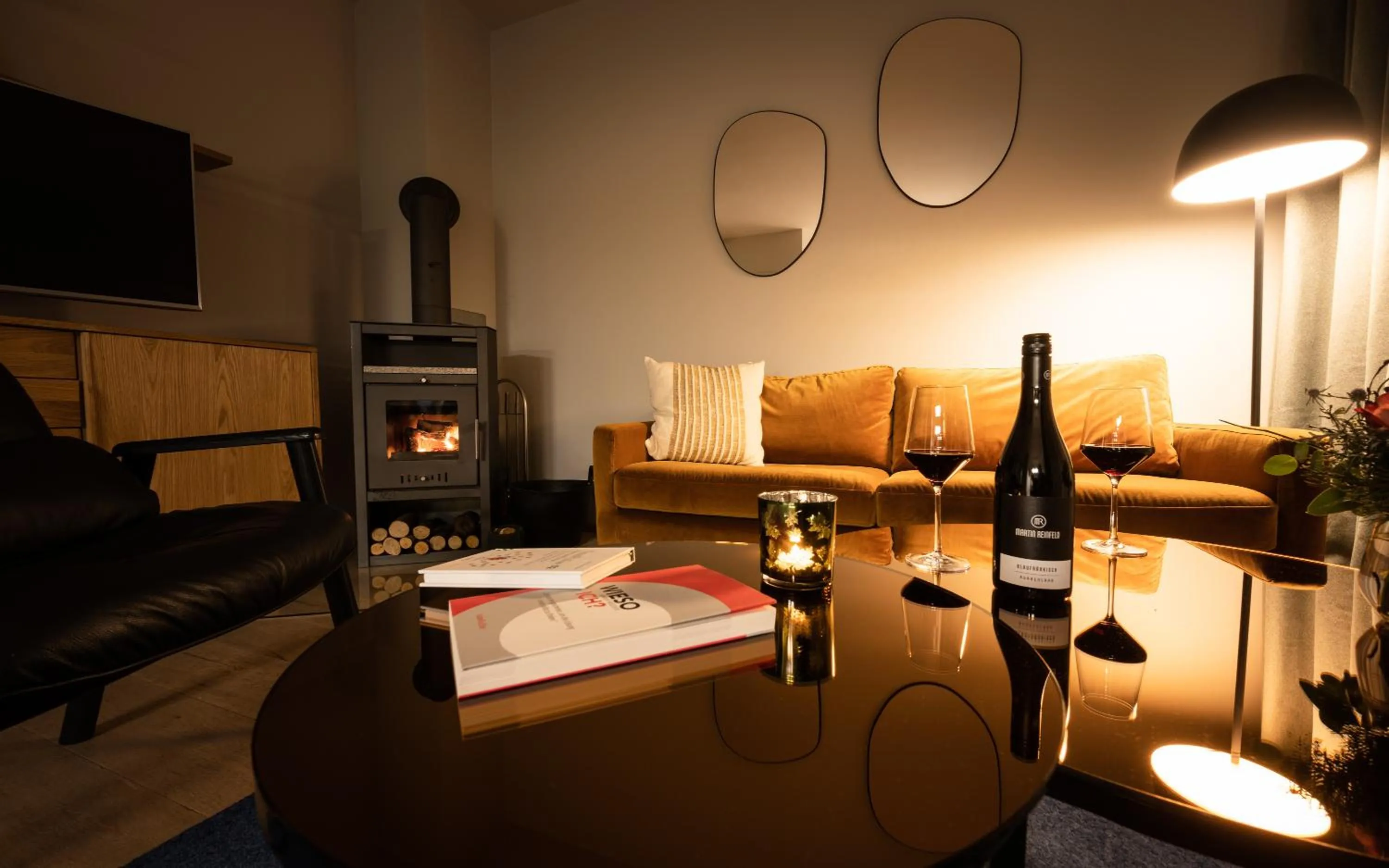 Living room in Exklusive Seeappartements beim Elfenhaus