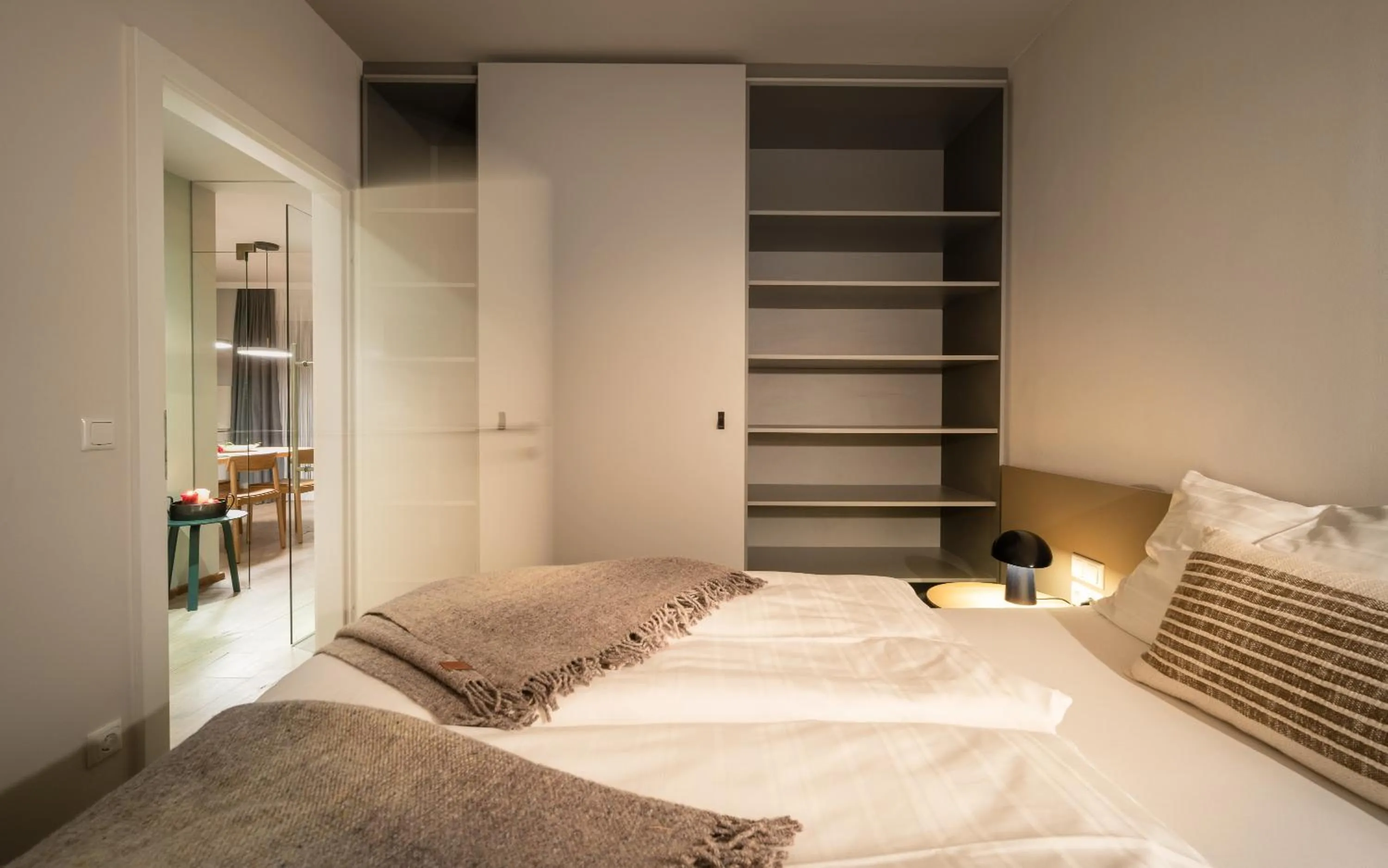 Bedroom, Bed in Exklusive Seeappartements beim Elfenhaus