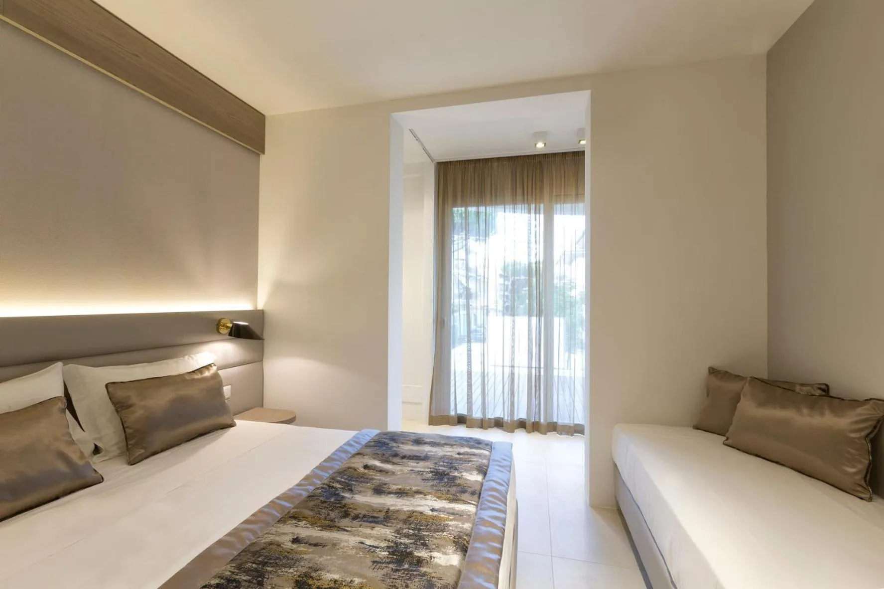 City view, Bed in Hotel Villa Hermosa