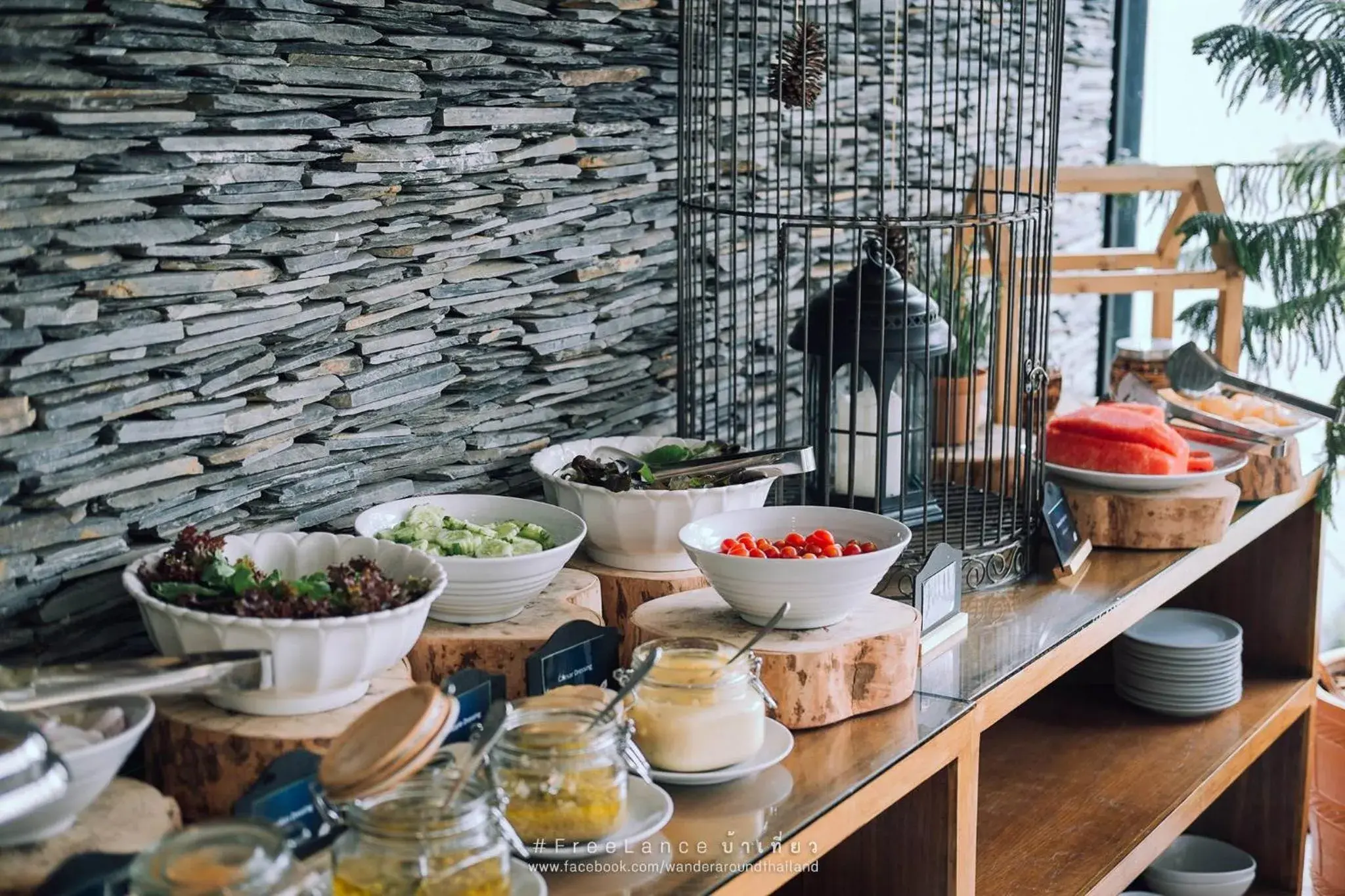 Breakfast in Natee The Riverfront Hotel Kanchanaburi Breakfast in Natee The Riverfront Hotel Kanchanaburi