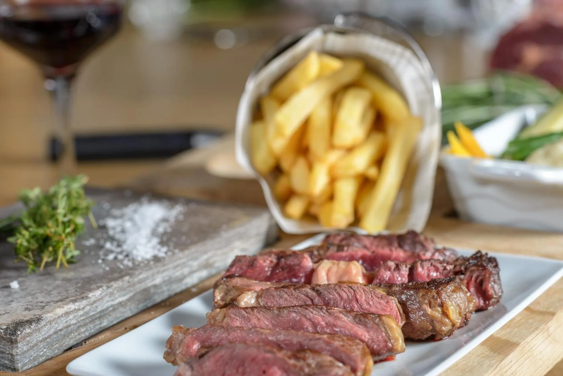 Food close-up in Au Bivouac de Napoléon et Spa