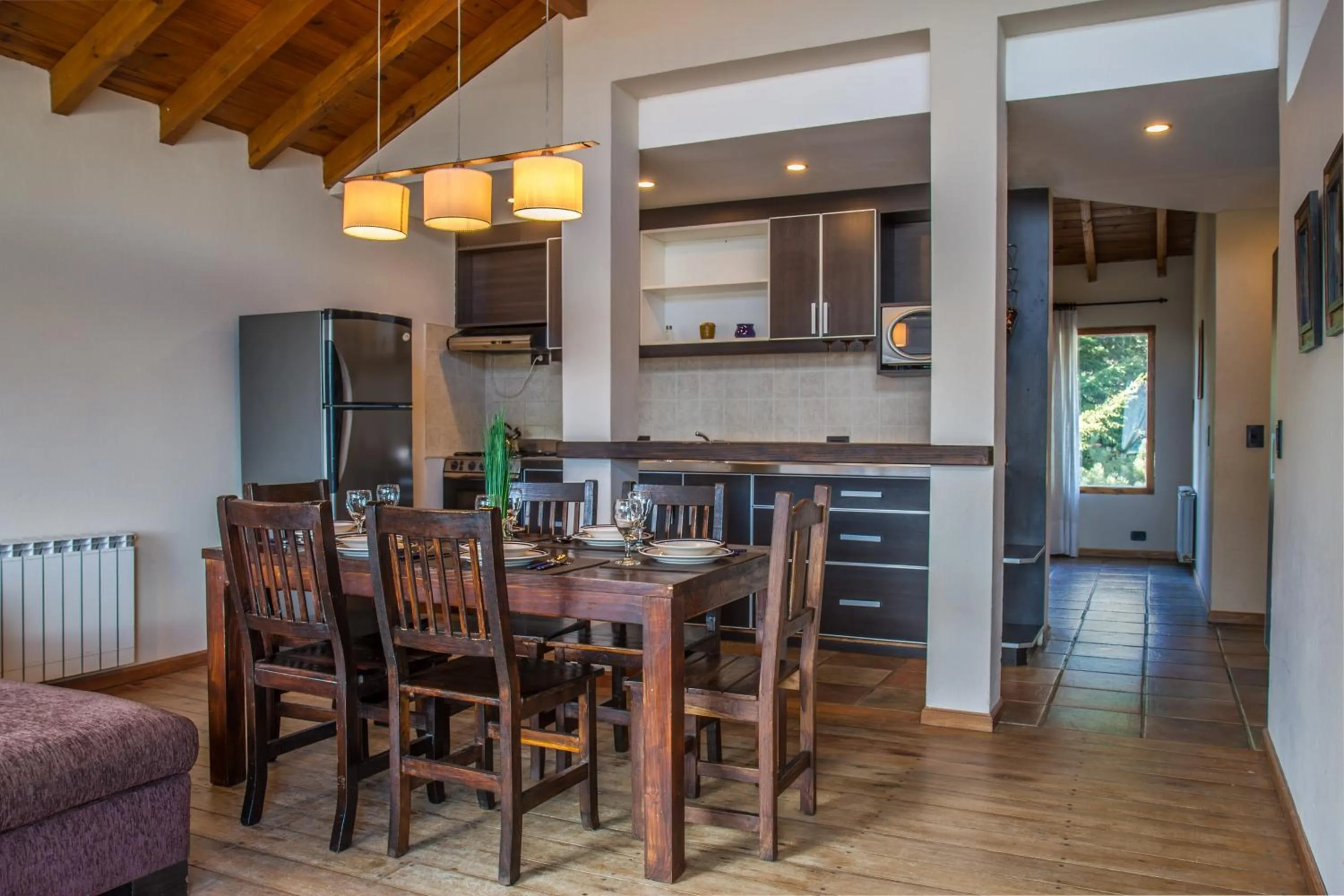 Dining area in Estancia Del Carmen Mountain Resort
