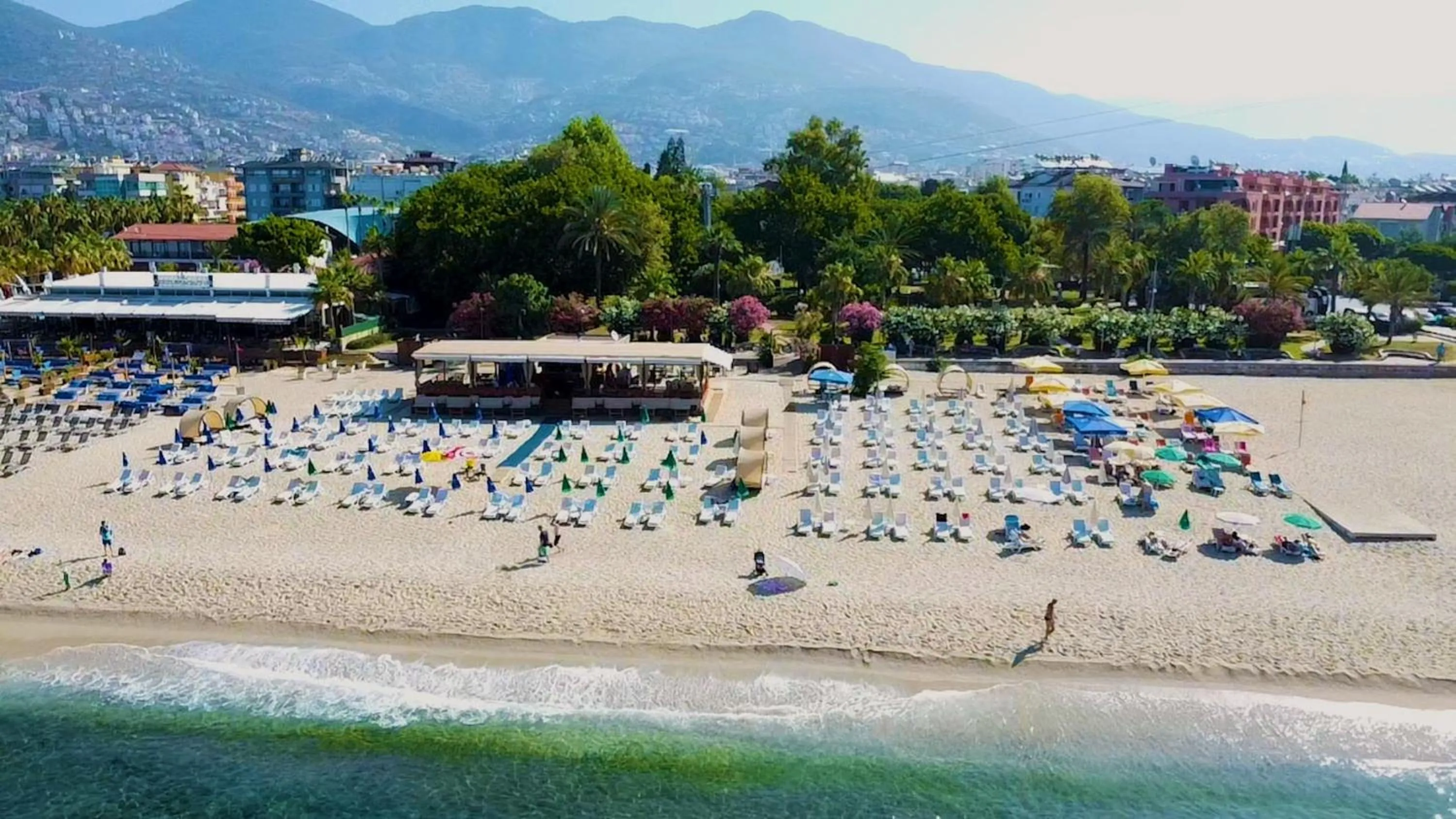 Beach in Kleopatra Hotel