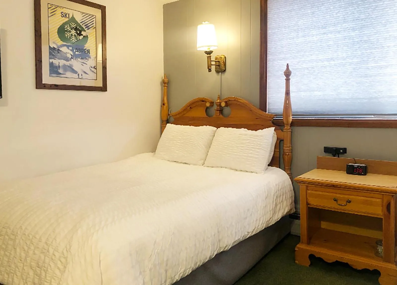 Bed in Tyrolean Lodge