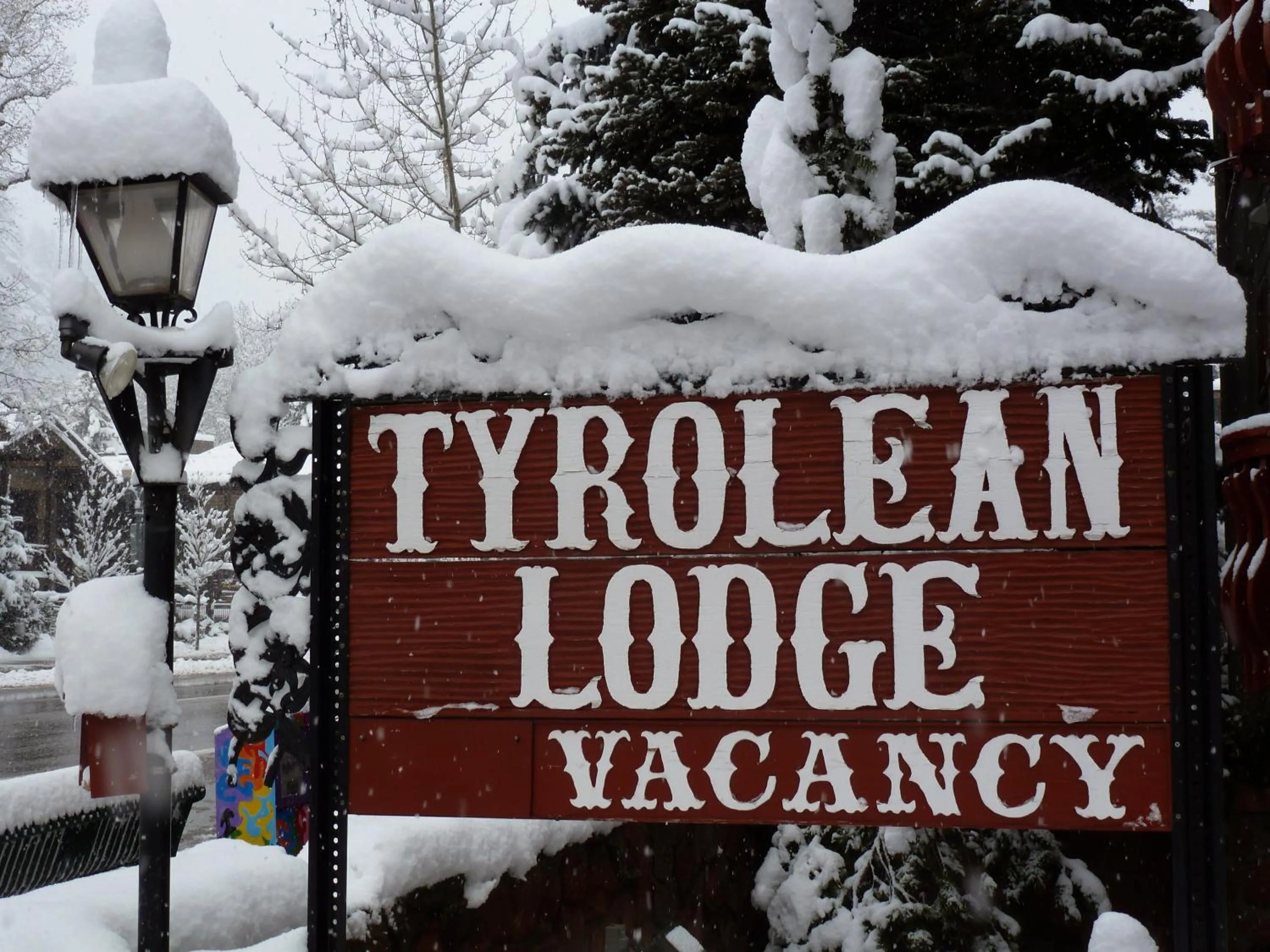 Property logo or sign in Tyrolean Lodge
