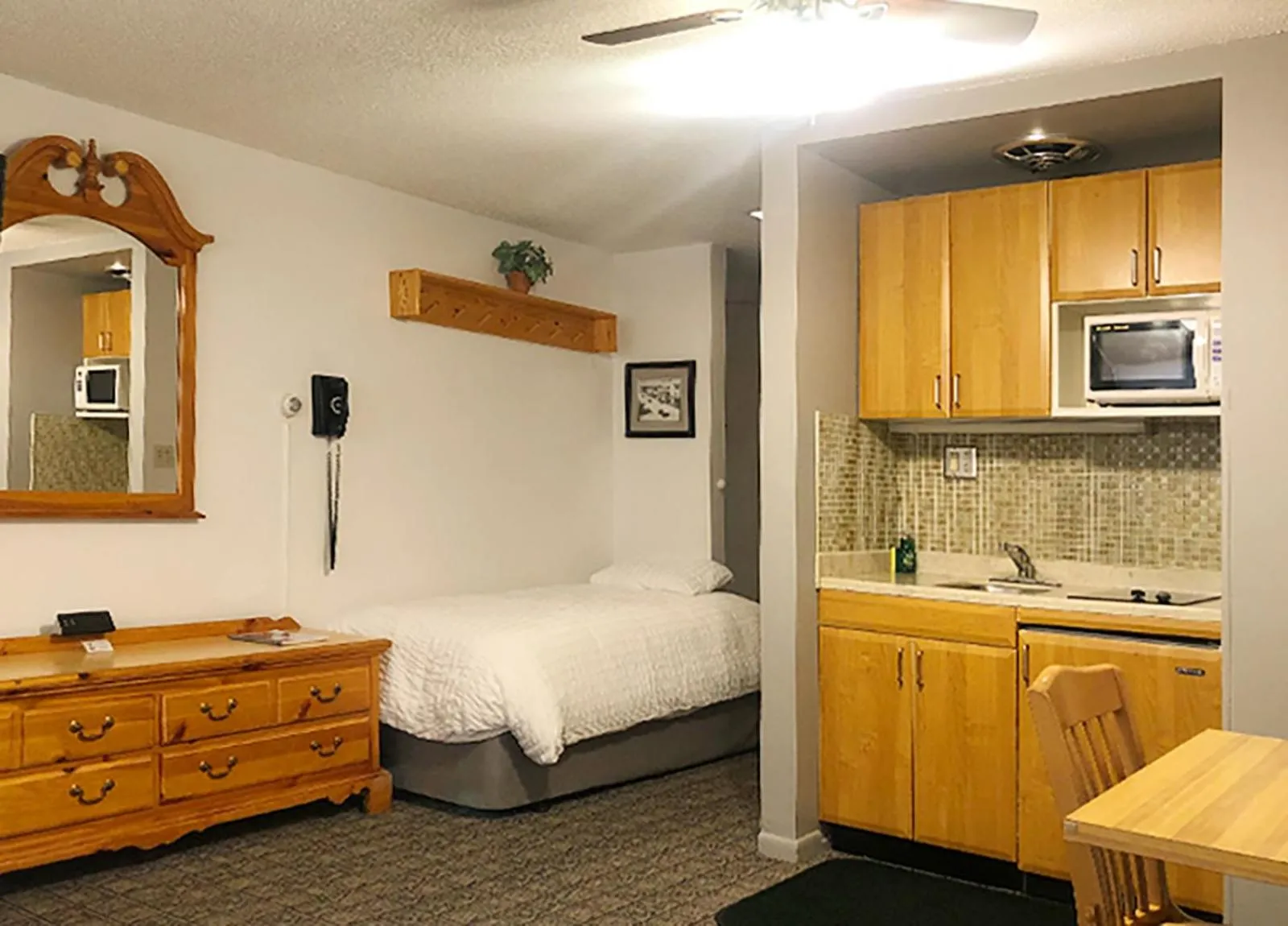 Bed in Tyrolean Lodge