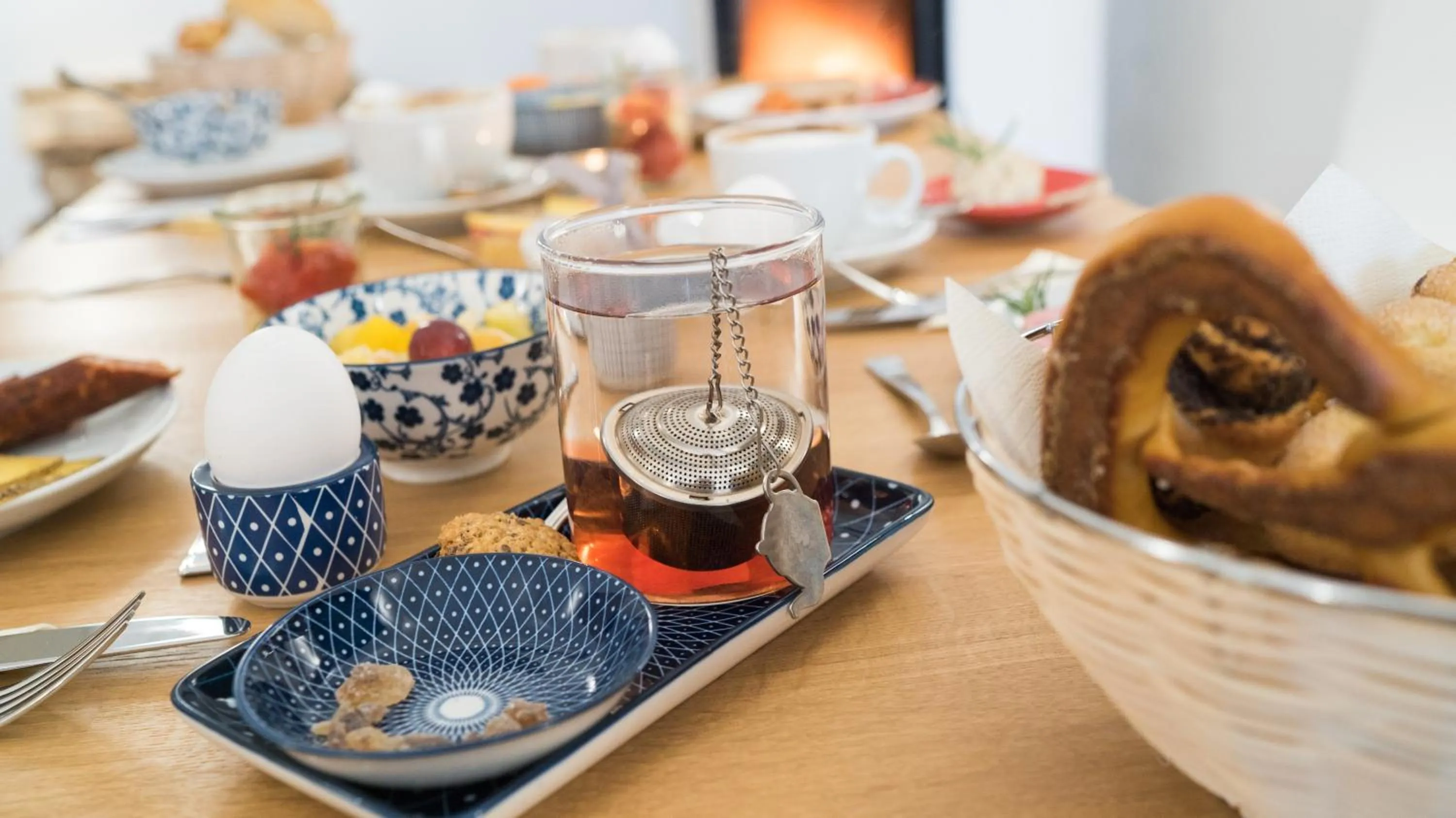 Restaurant/places to eat in BioHotel Schloss Kirchberg