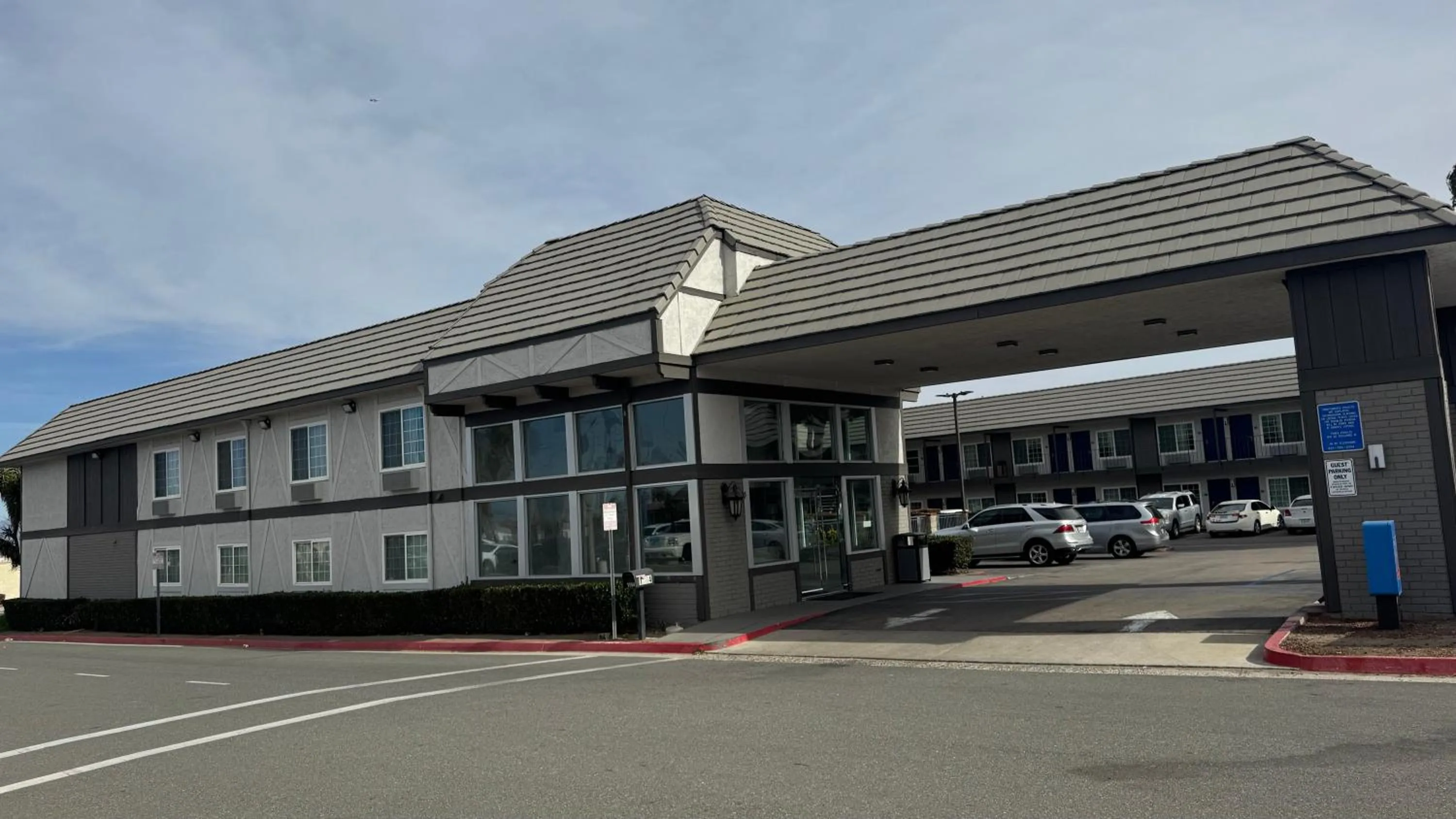 Property building in Studio 6 Corona, CA West