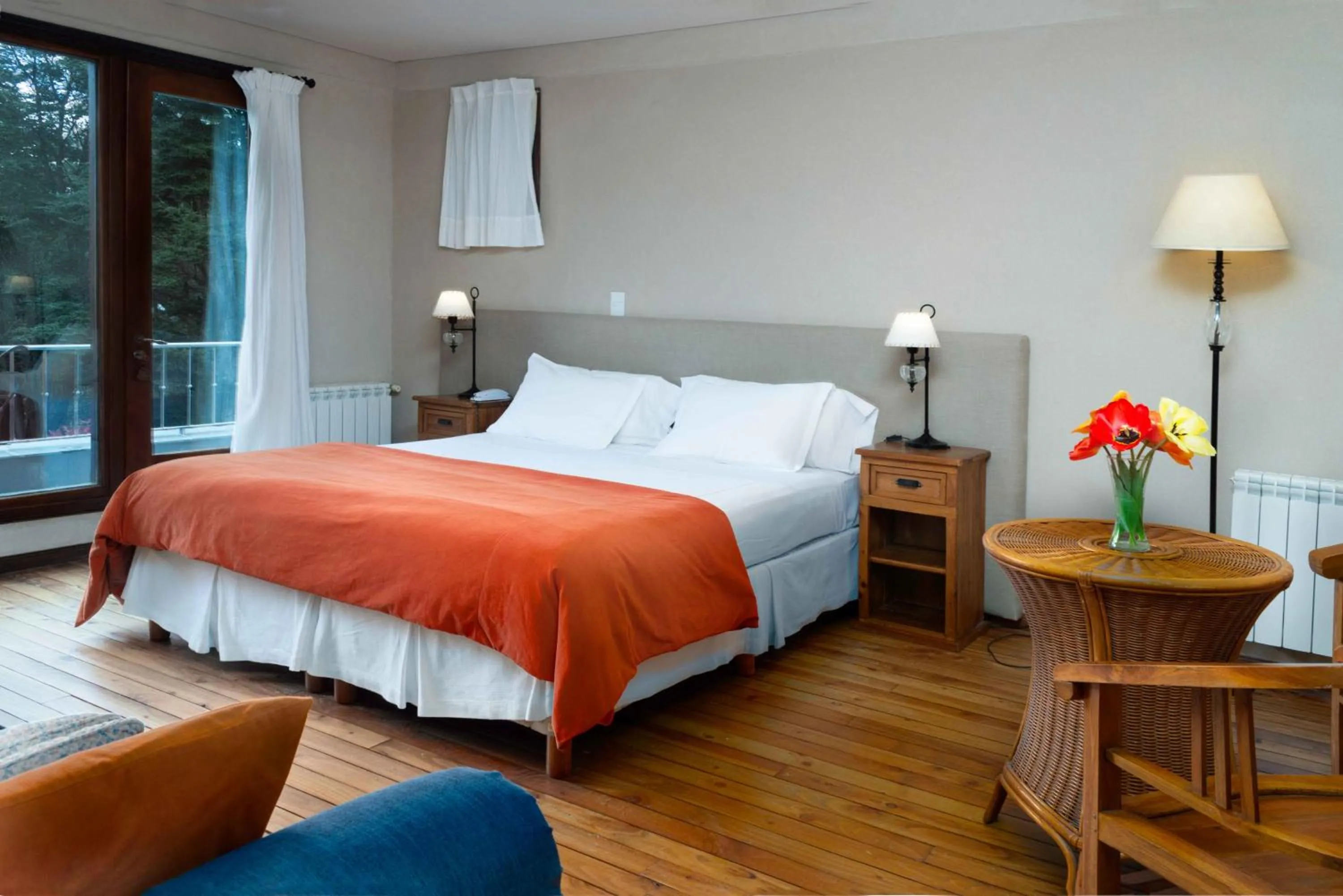 Bed in Aldebaran Hotel & Spa