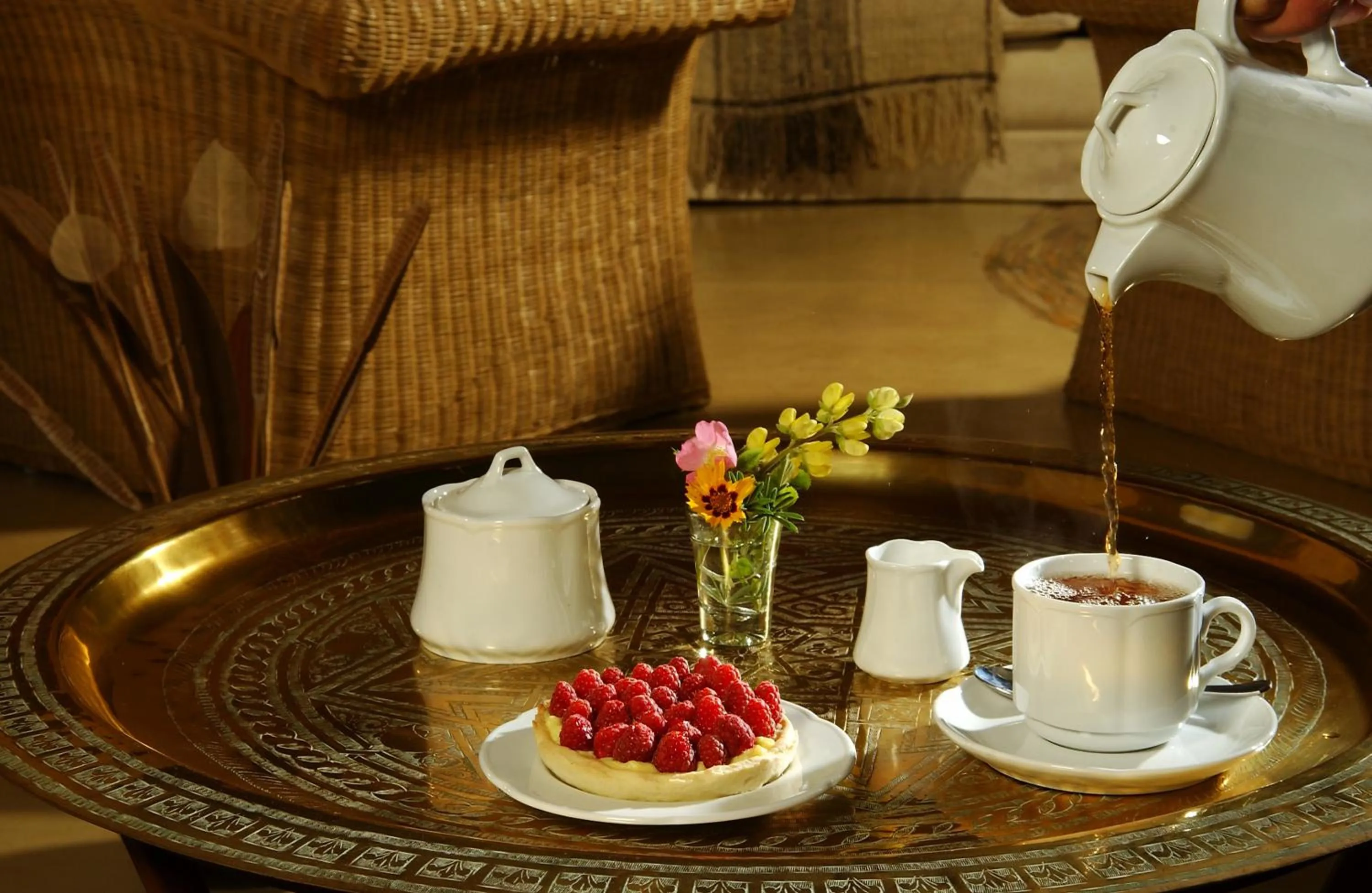 Food and drinks in Aldebaran Hotel & Spa