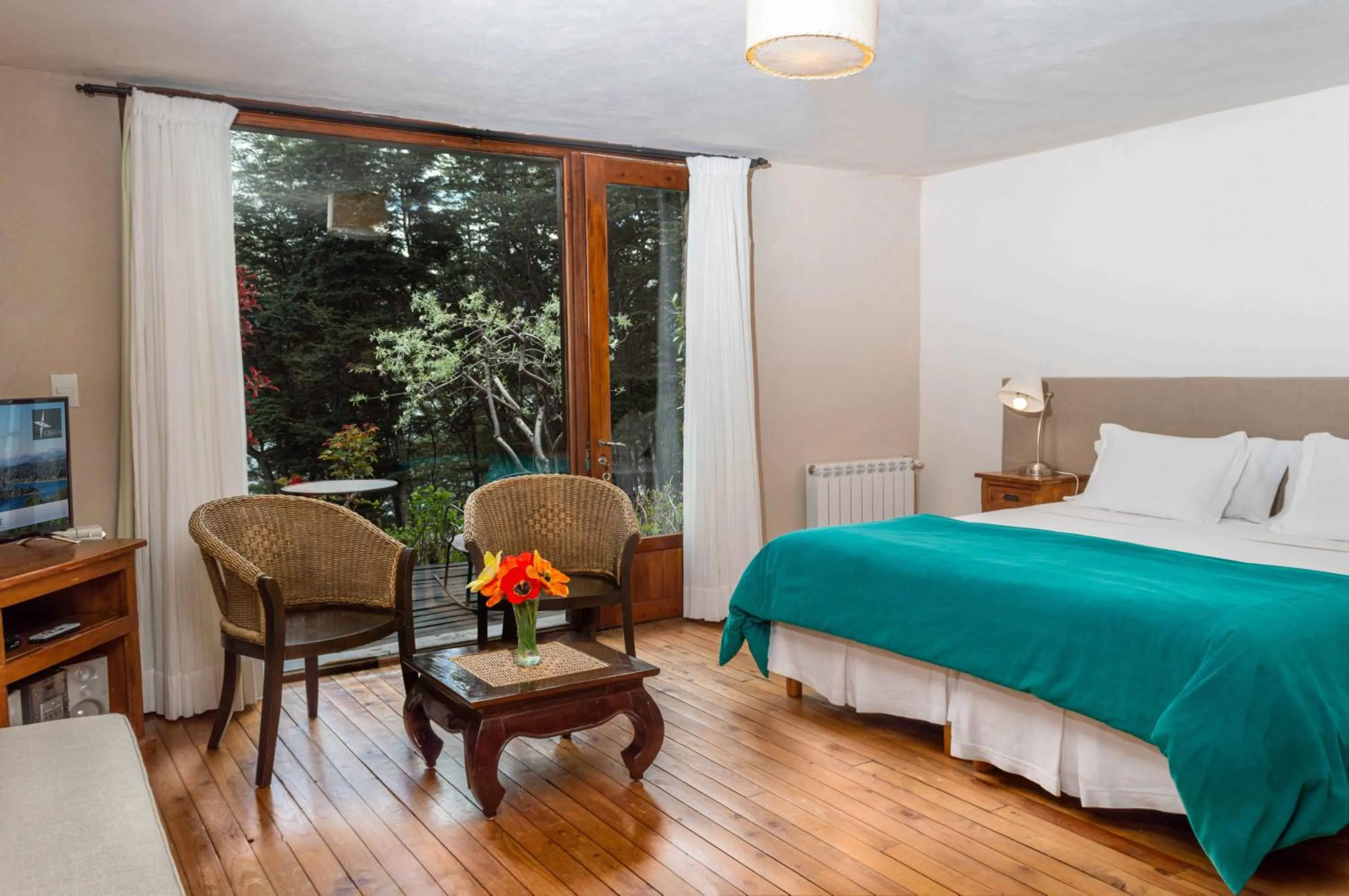 Bed in Aldebaran Hotel & Spa