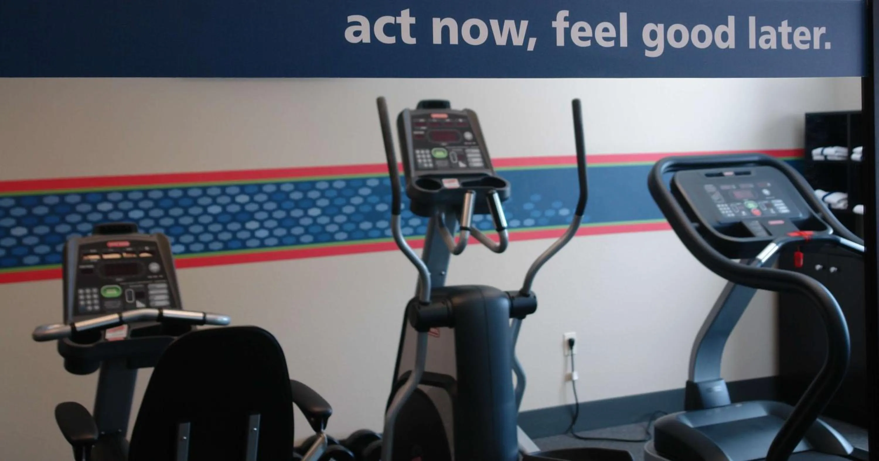 Fitness centre/facilities in Hampton Inn Gallipolis