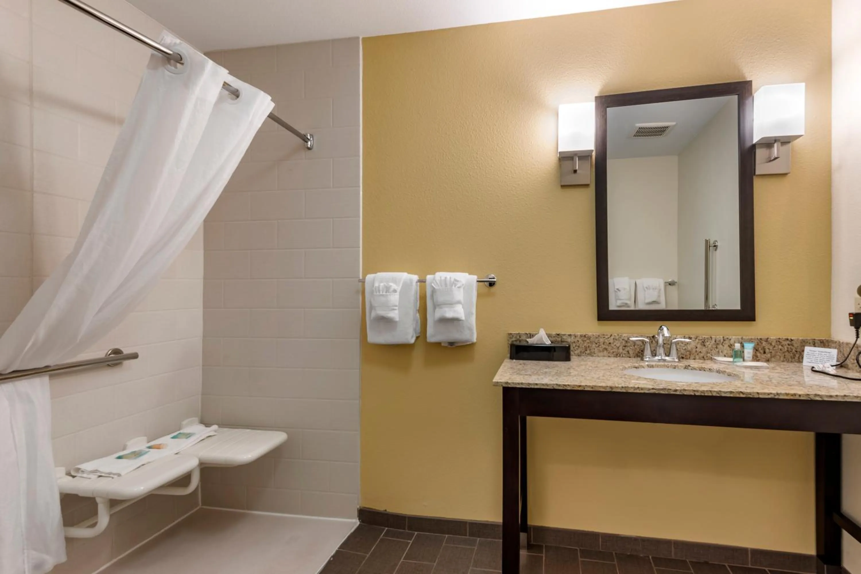 Bathroom in MainStay Suites Moab near Arches National Park