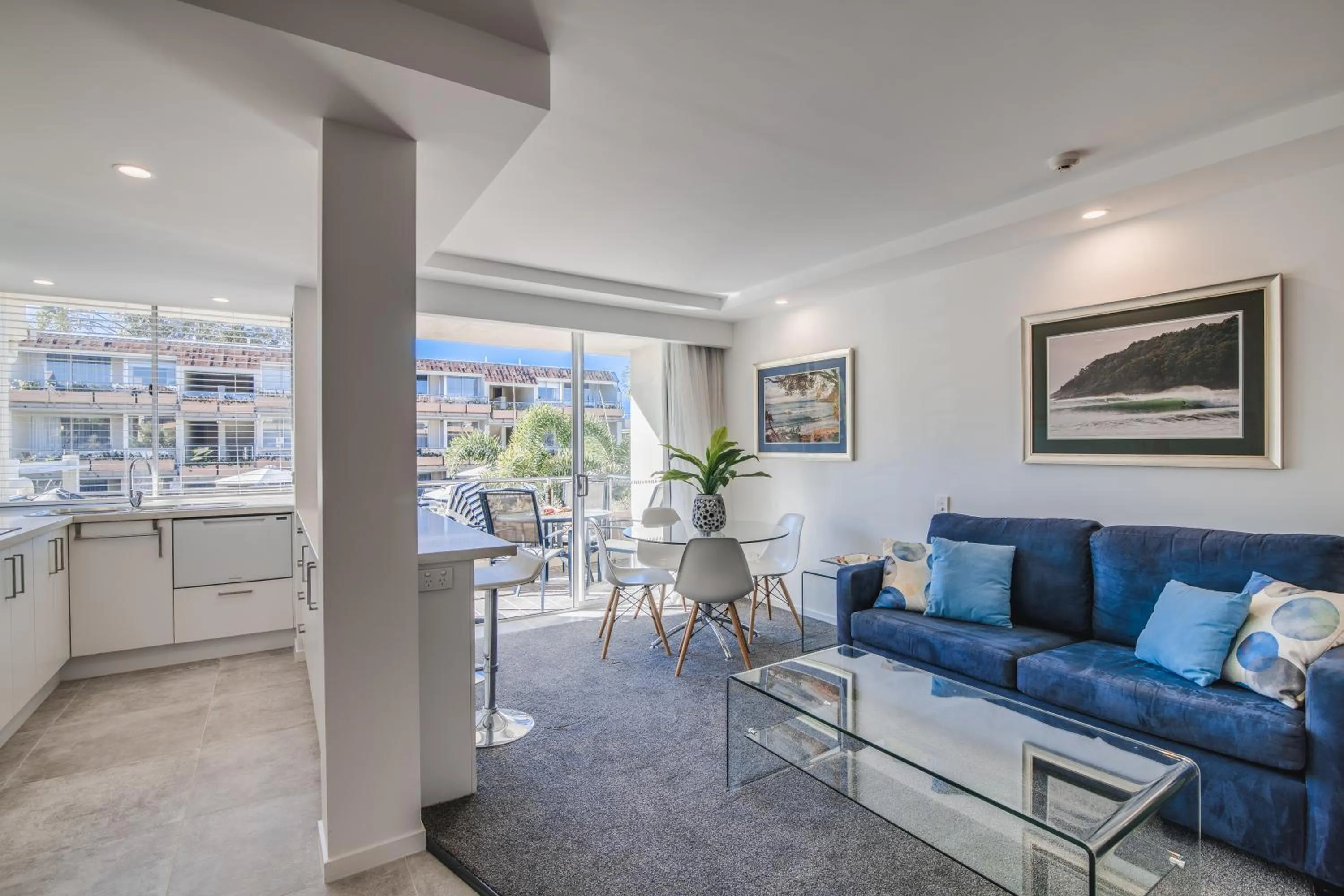 Living room in Hotel Laguna