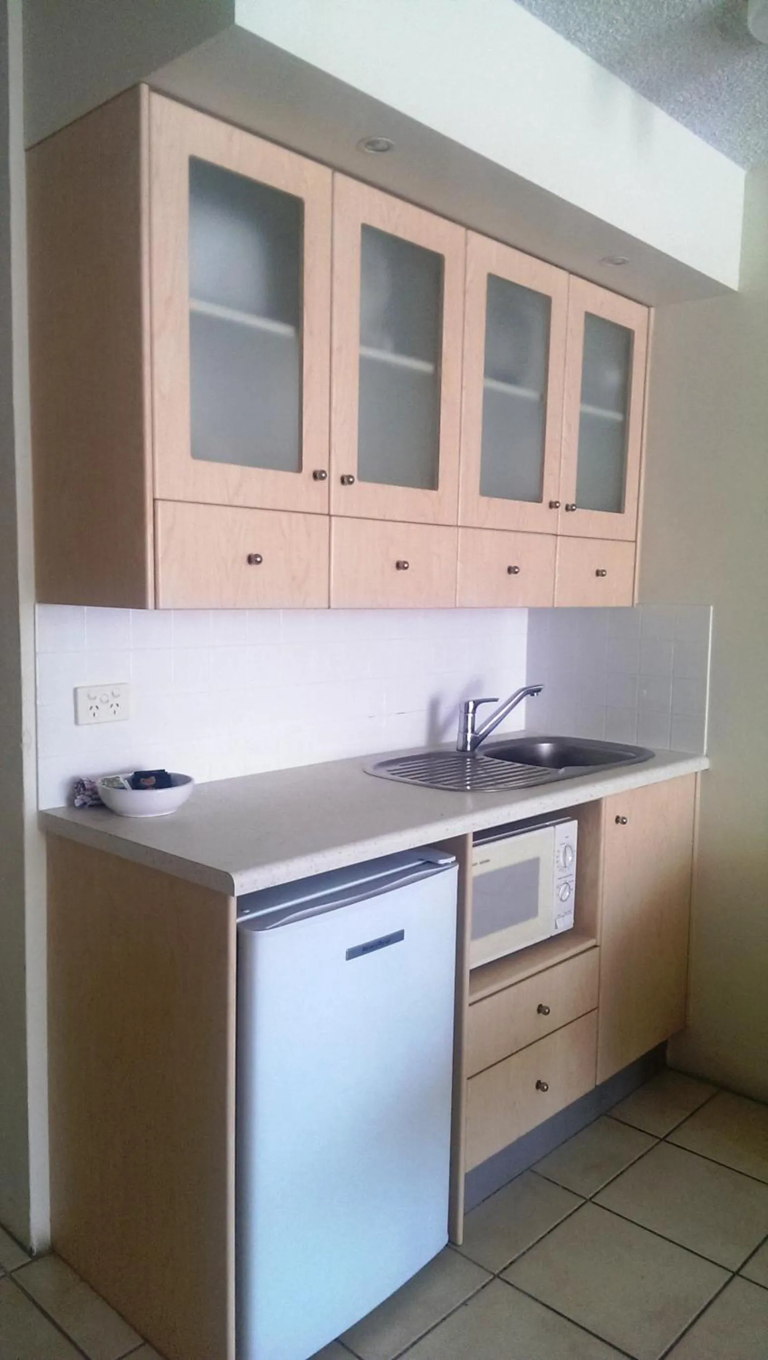 Kitchen or kitchenette in Hotel Laguna