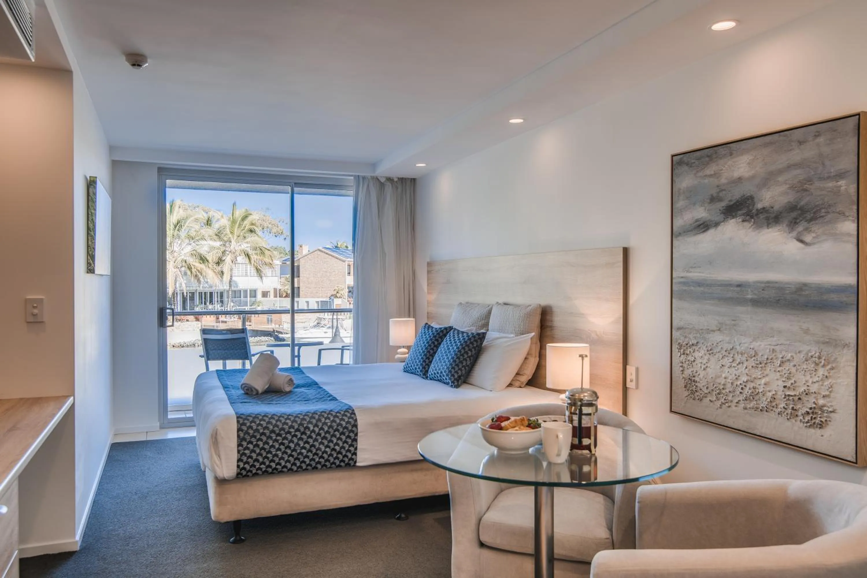 Seating area in Hotel Laguna