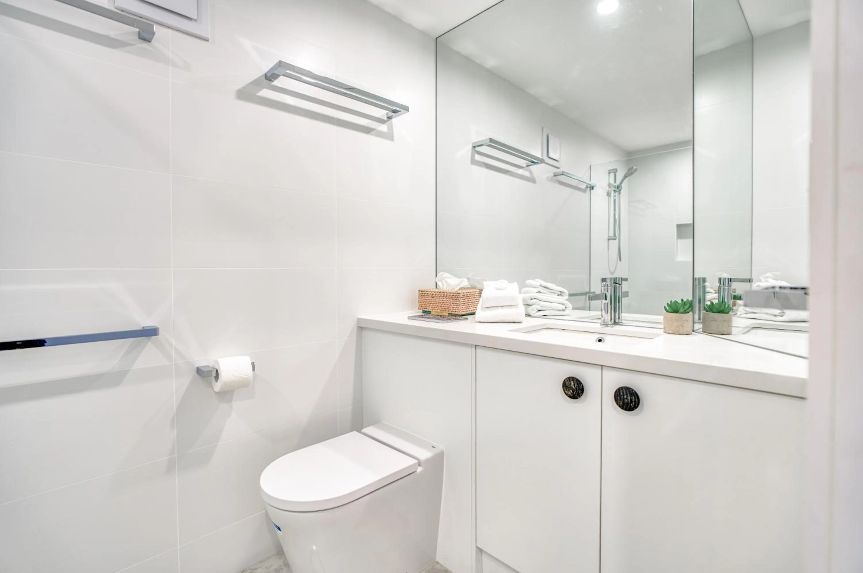 Bathroom in Hotel Laguna