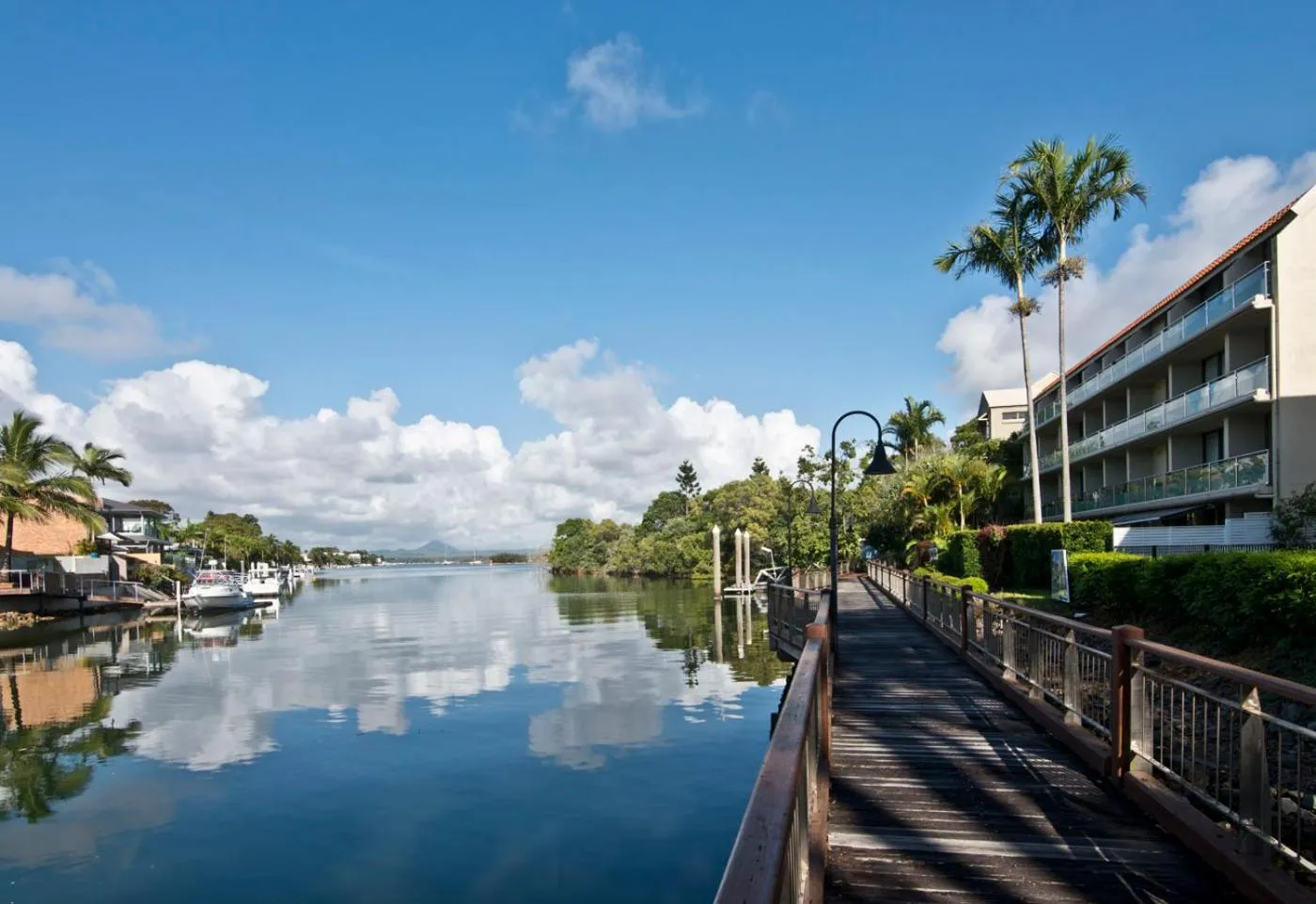 River view in Hotel Laguna