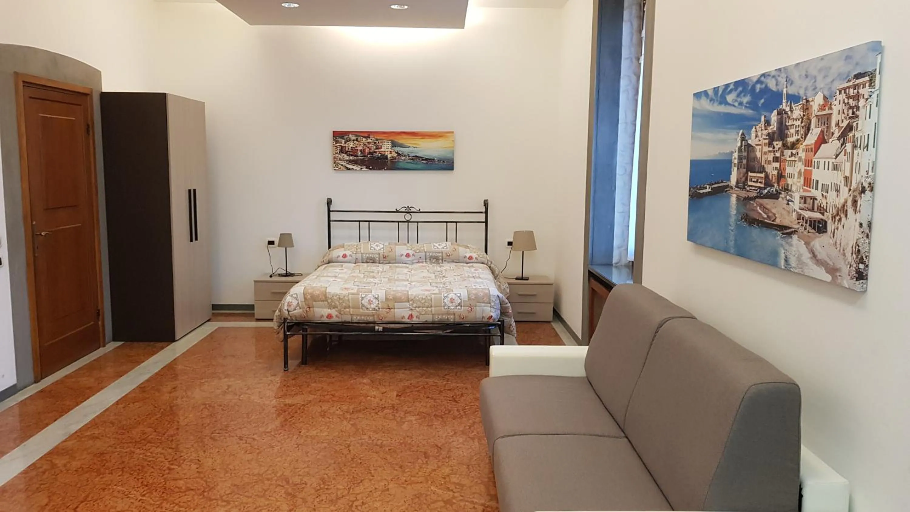 TV and multimedia, Bed in Il Giardino dei Limoni Room & Apartments