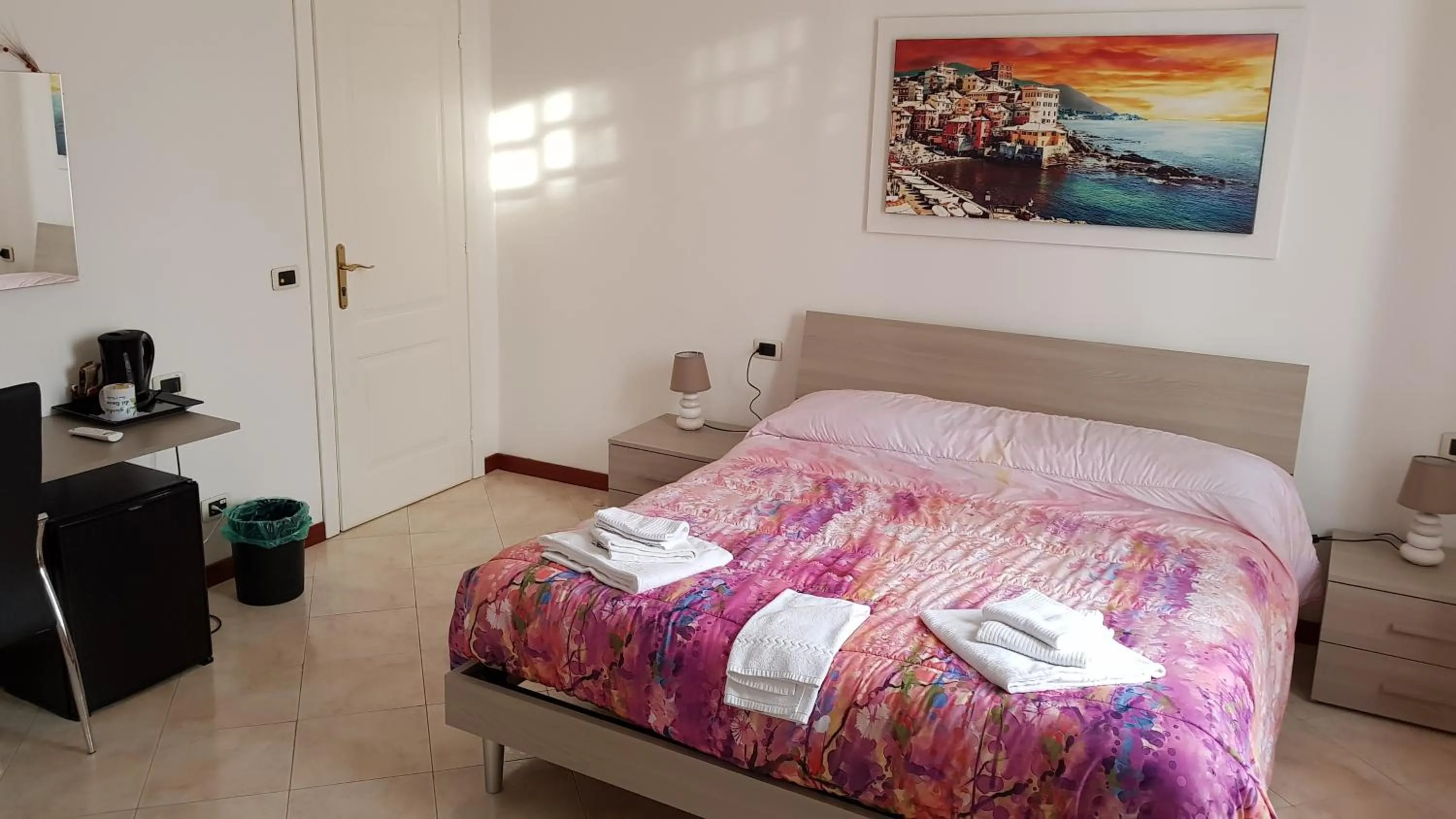 Bed in Il Giardino dei Limoni Room & Apartments