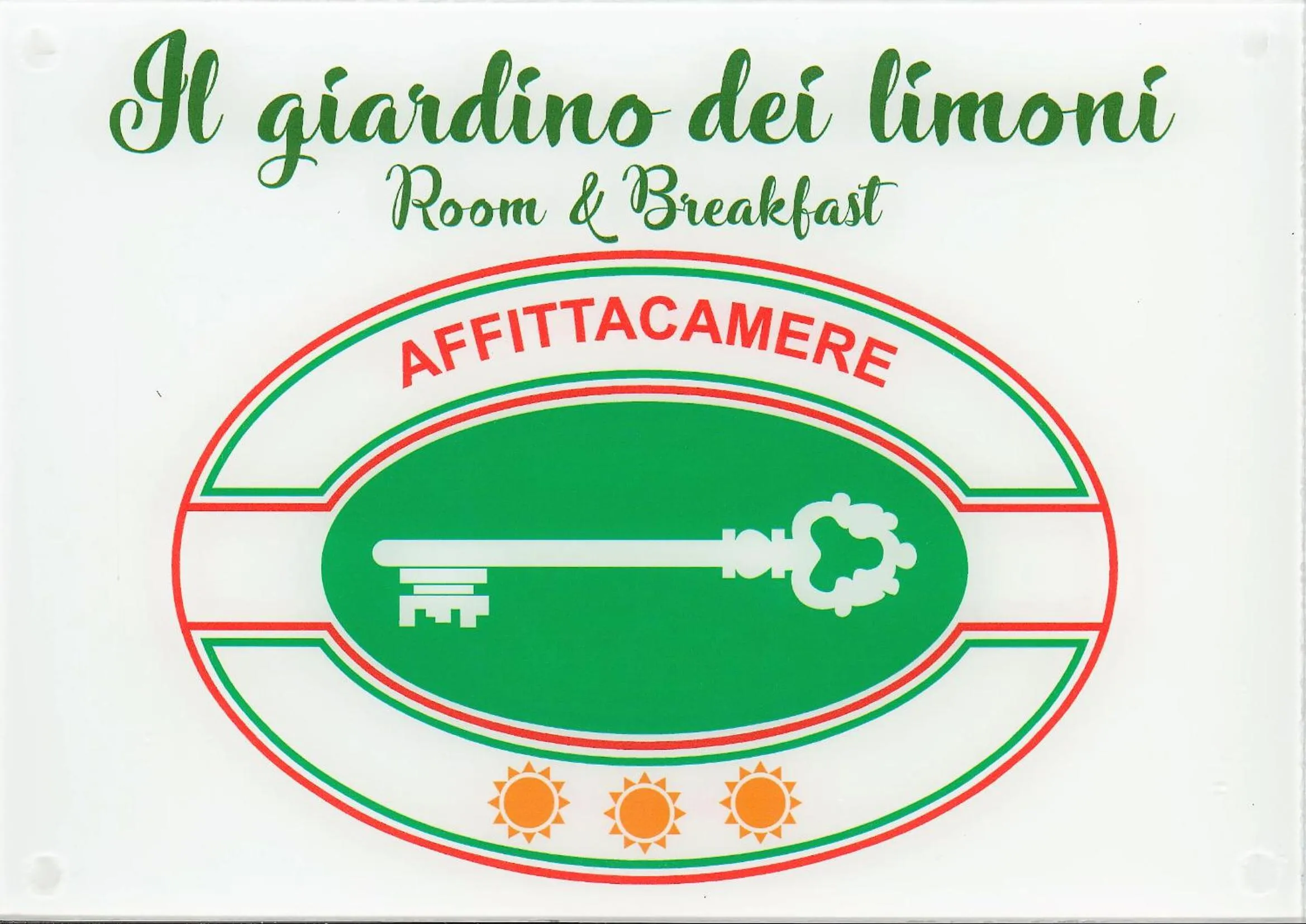 Logo/Certificate/Sign in Il Giardino dei Limoni Room & Apartments