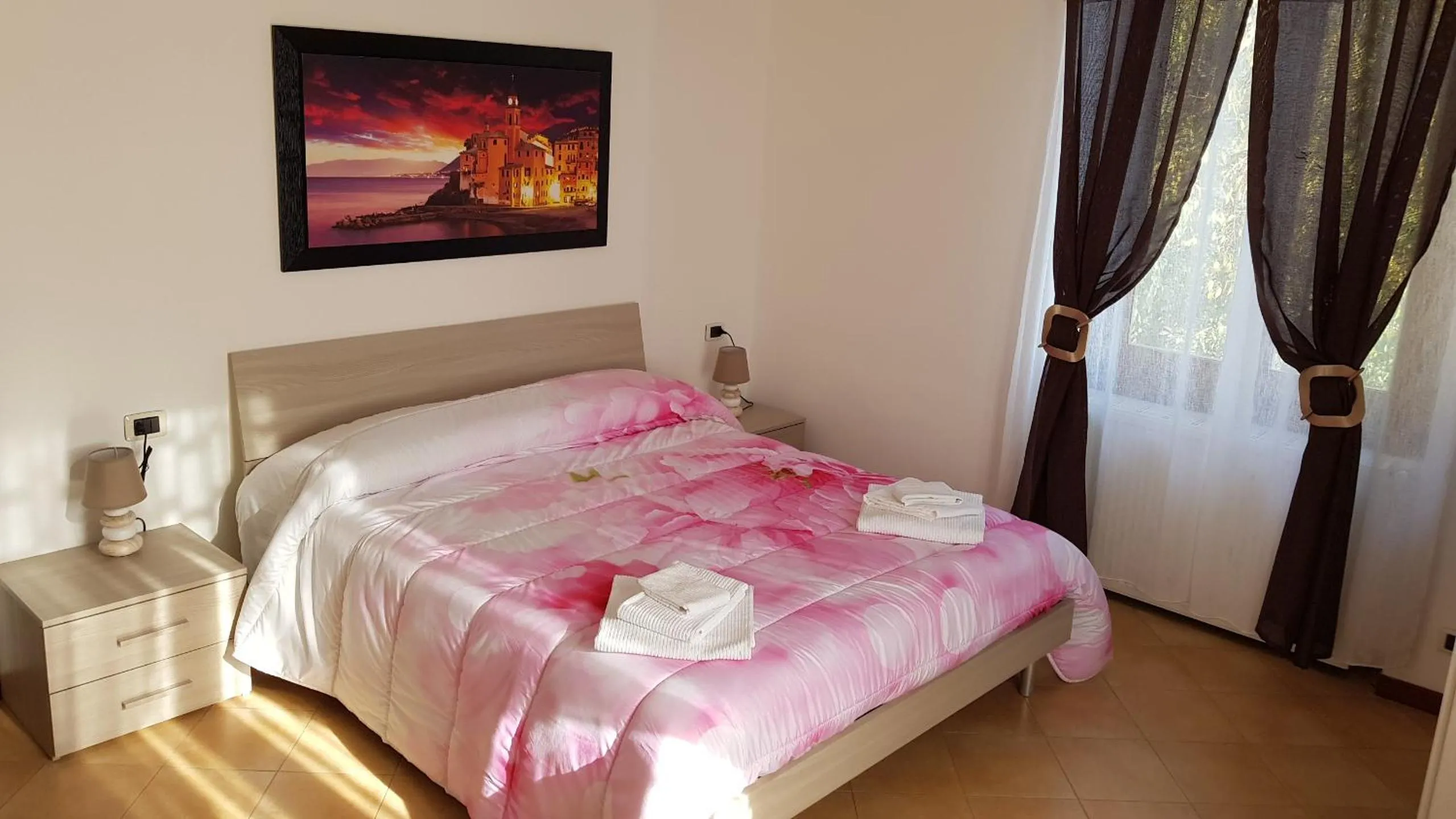 Bed in Il Giardino dei Limoni Room & Apartments