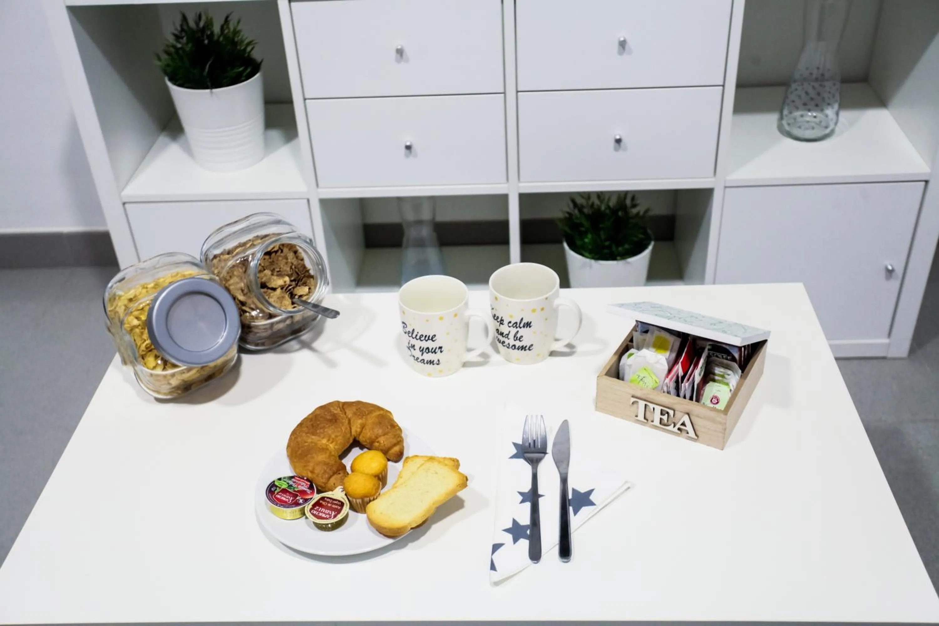Food and drinks in Carretería Center Apartments
