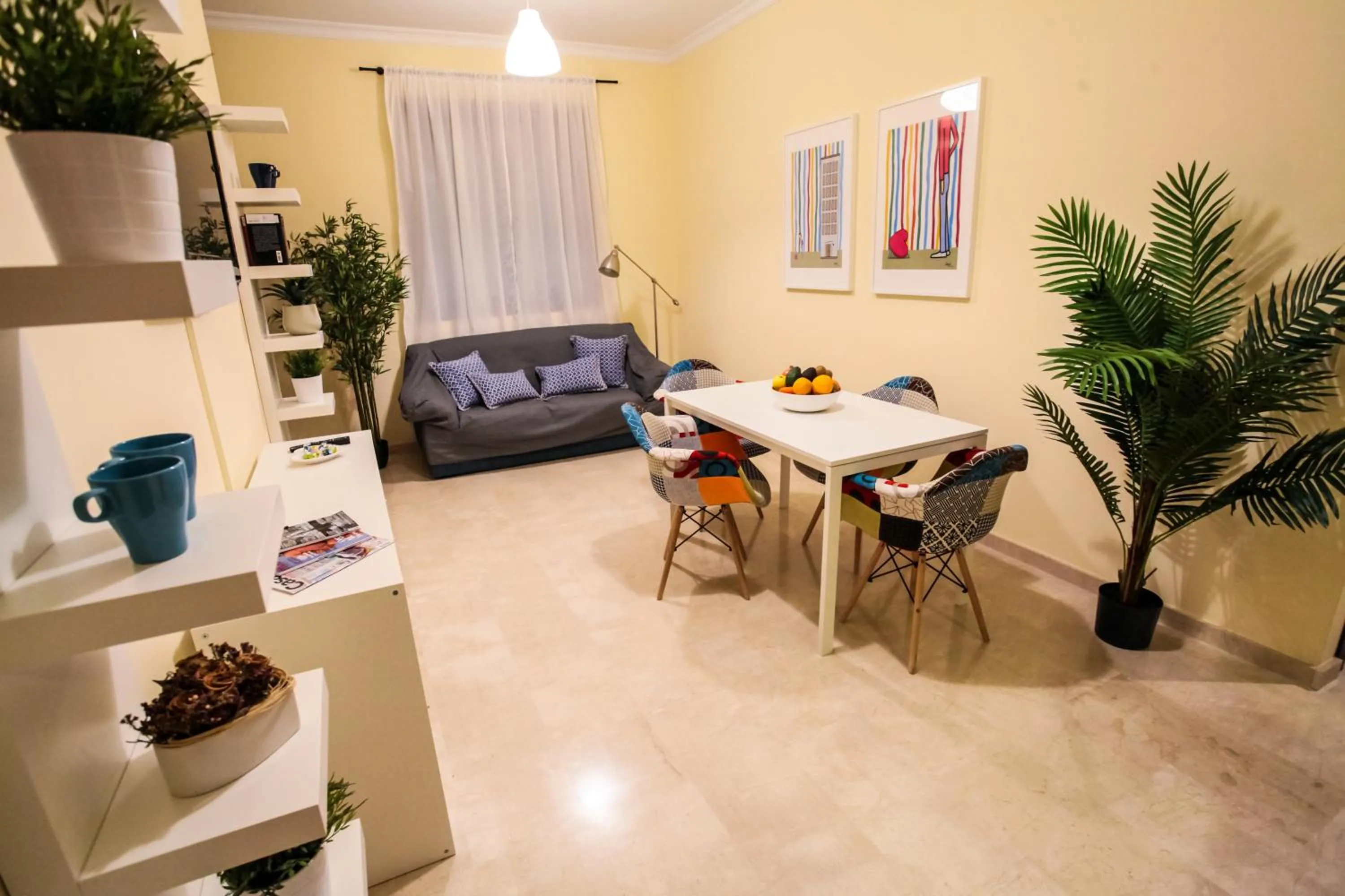 Living room in Carretería Center Apartments