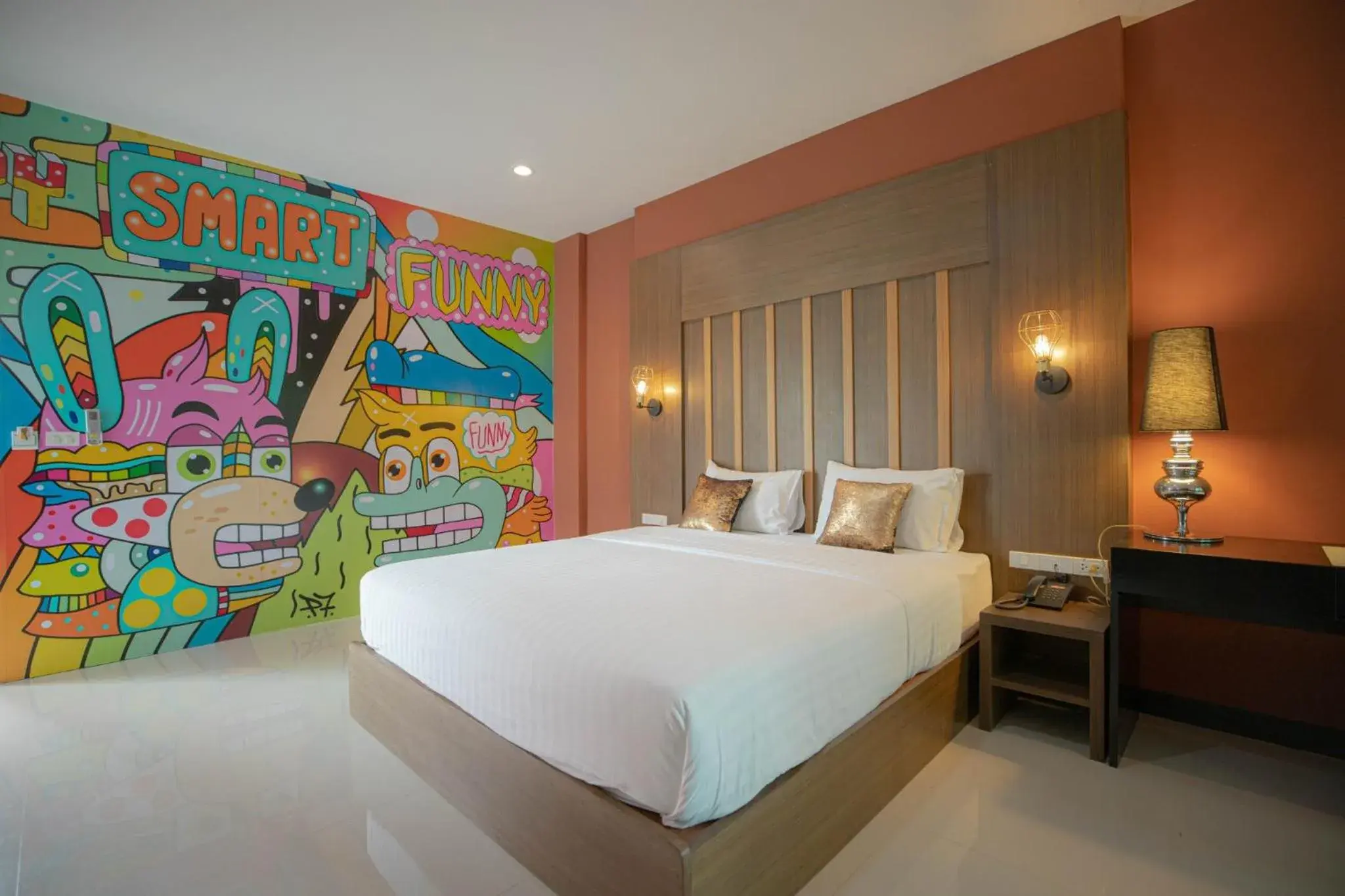 Bed in Smart Hotel Bed in Smart Hotel